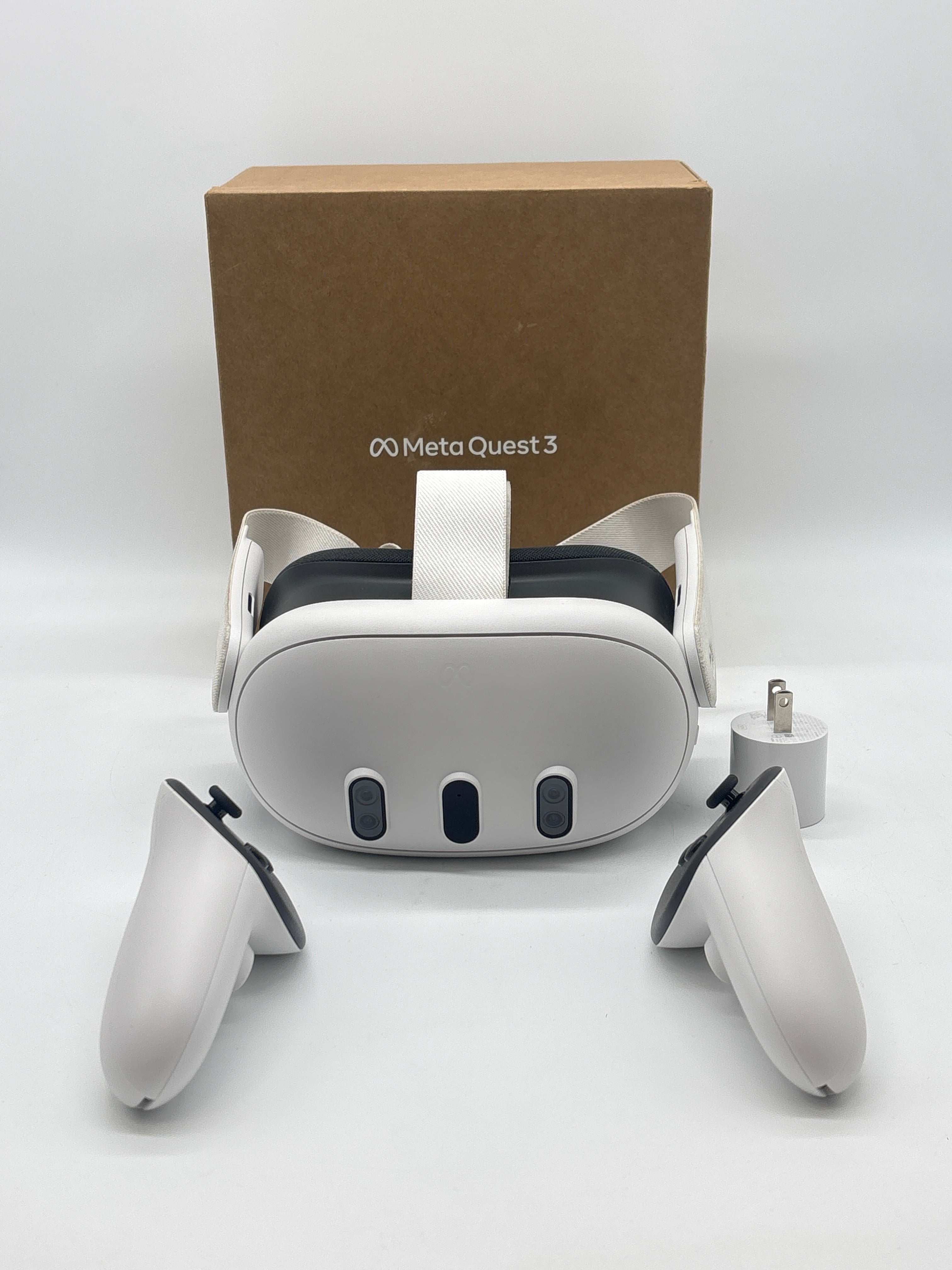 Meta Quest 3 VR Headset 512GB White Standalone USB-C 90Hz - Used With Box