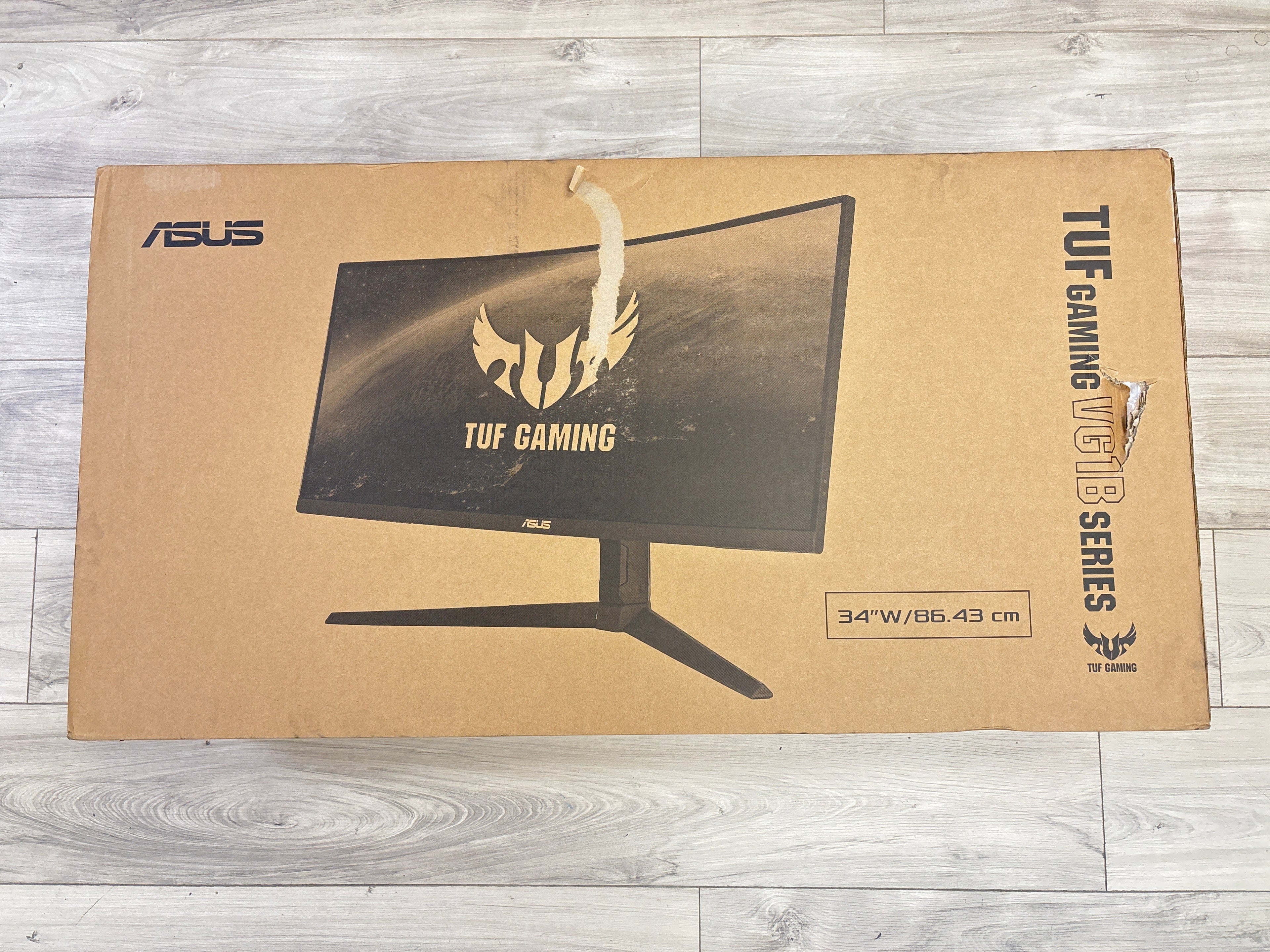 ASUS TUF Gaming VG34VQL1B 34" Curved HDR Monitor, WQHD (3440 x 1440), 165Hz, 1ms