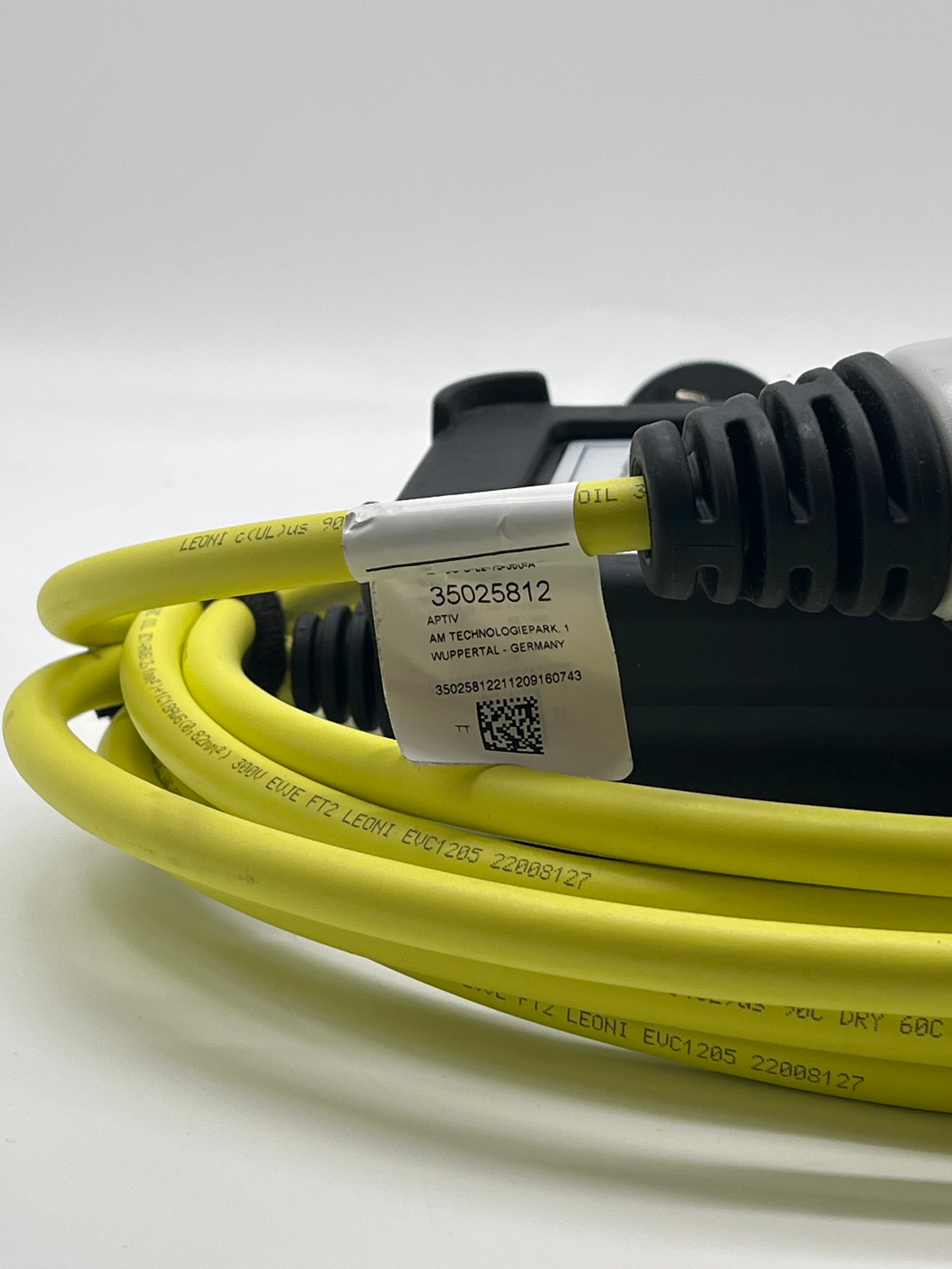 Aptiv J1772 Level 1 EV Charging Cable 120V Portable Yellow - Used