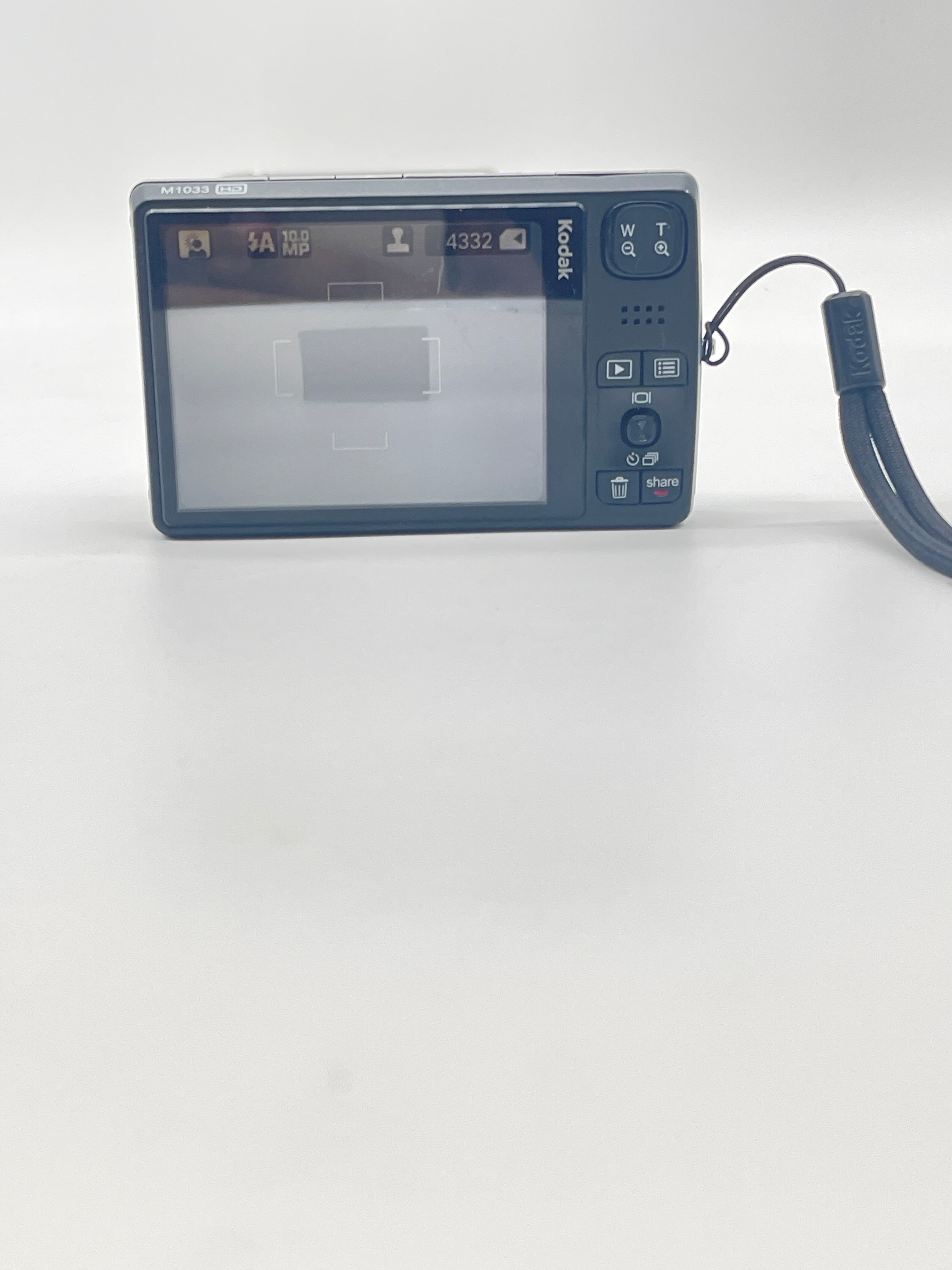 Kodak EasyShare M1033 10.0MP Digital Camera Gray 3x Optical Zoom Used