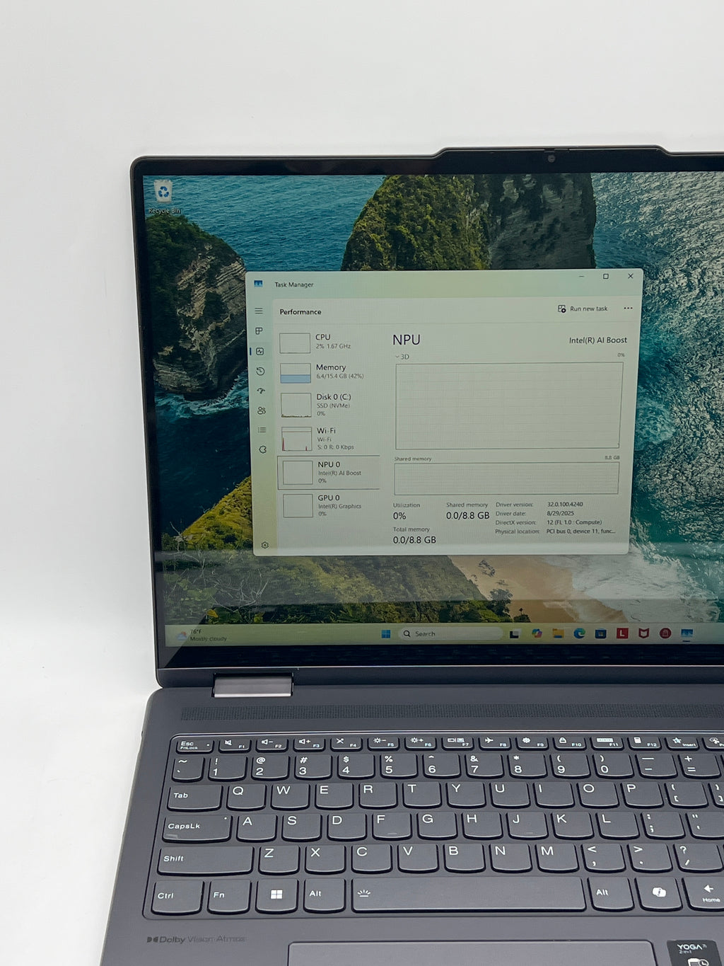 Lenovo Yoga 7 16IML9 Ultra 7 155U 16GB RAM 1TB SSD