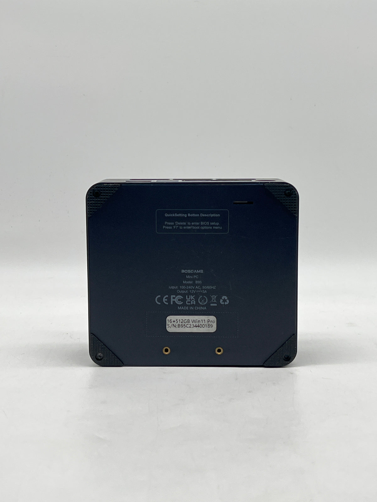 Bosgame B95 Mini PC Intel N95 16GB RAM 500GB SSD - Wobbly Leg