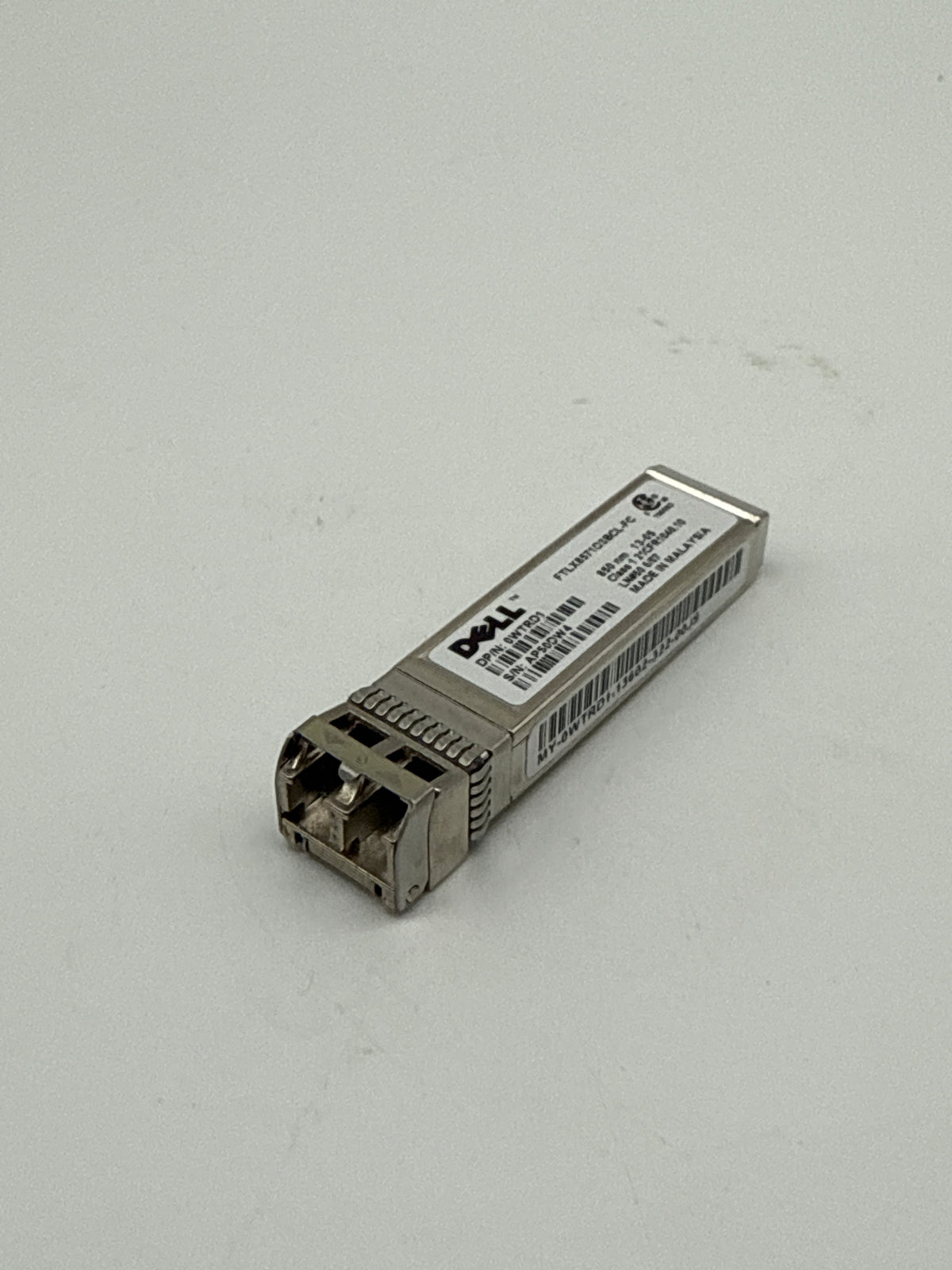 Dell 0WTRD1 10Gb SFP+ 10GBASE-SR 850nm LC Multimode Transceiver Lot of 4 - Used
