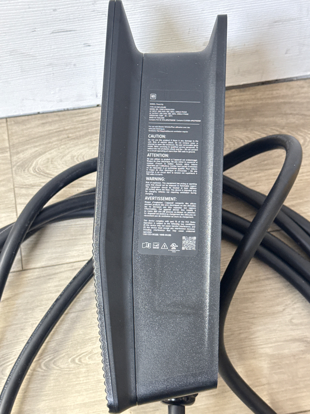 GM PowerUp 2 J1772 Level 2 EV Charger Black - Used