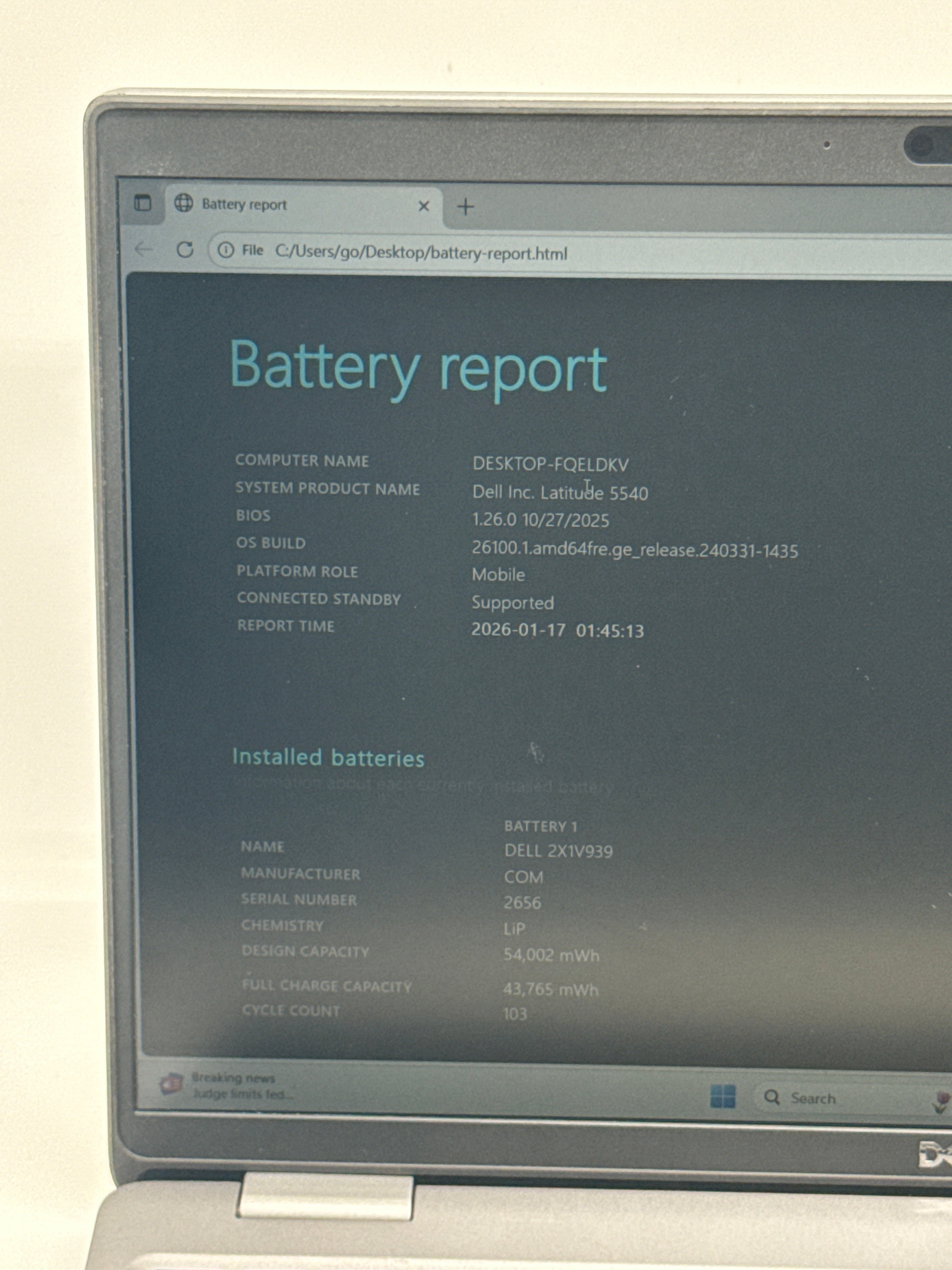 Dell Latitude 5540 15.6" i7-1365U 16GB RAM 512GB SSD Gray