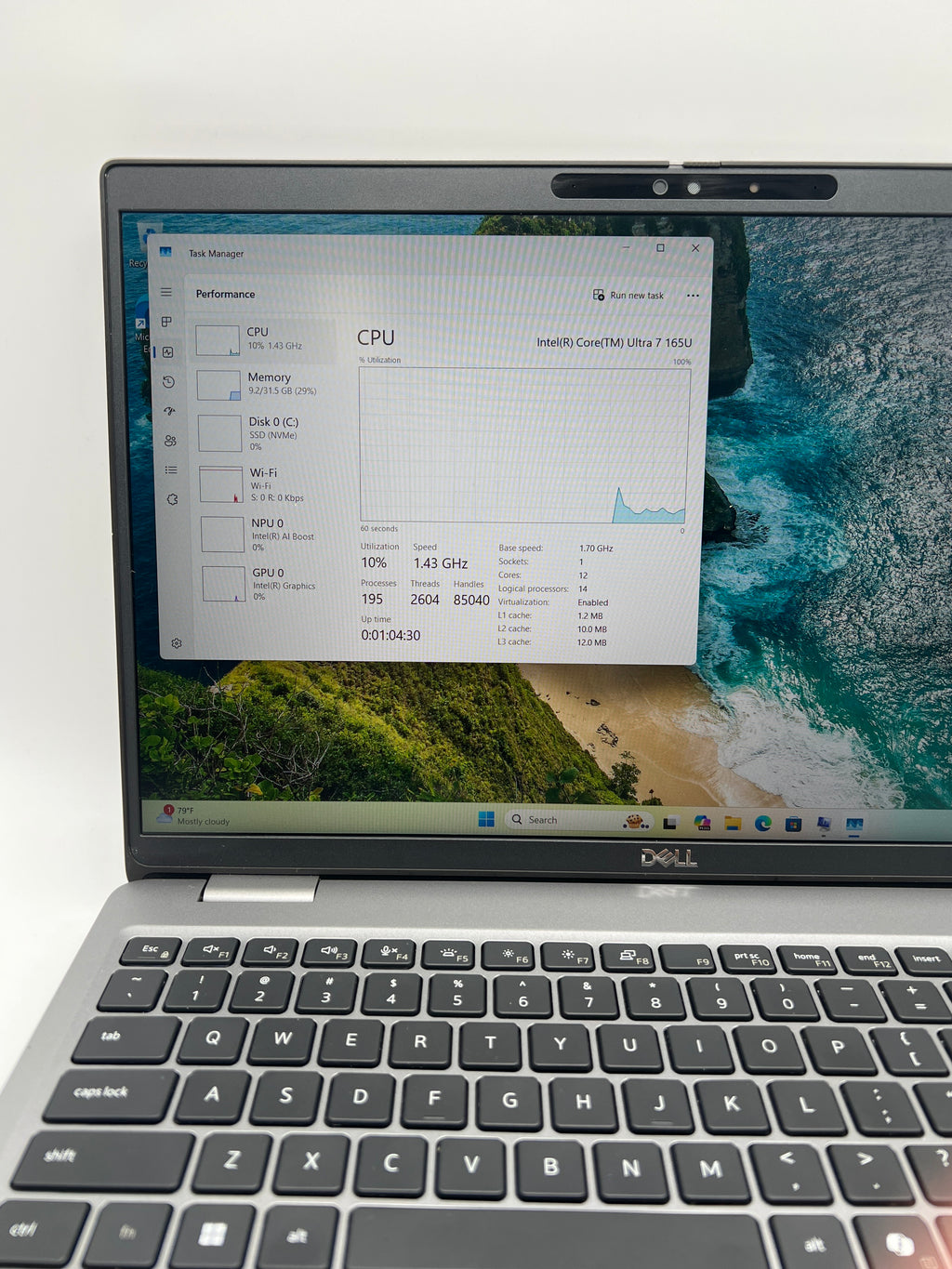 Dell Latitude 5550 Intel Core Ultra 7 165U 32GB RAM 256GB SSD - Used