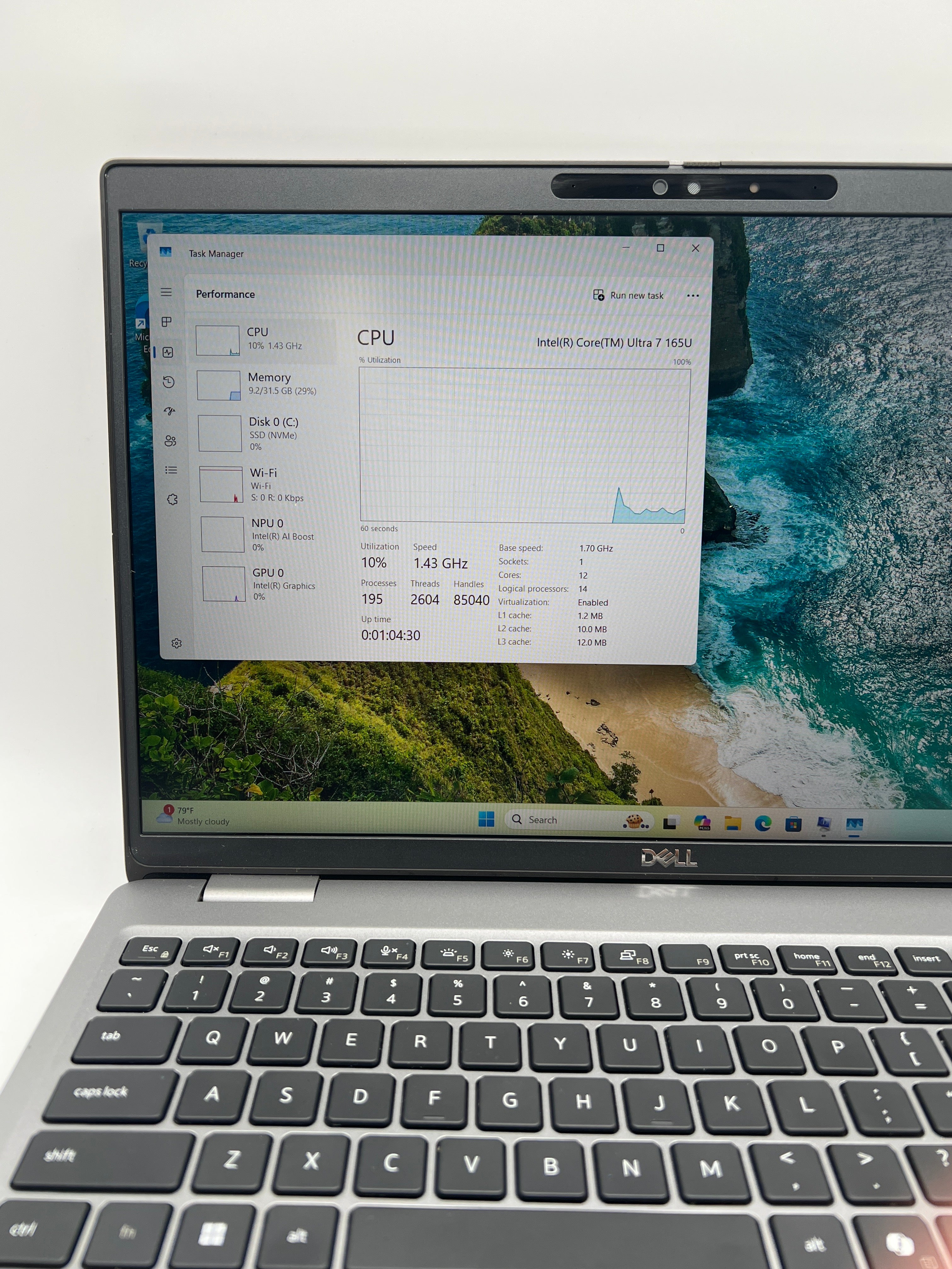 Dell Latitude 5550 Intel Core Ultra 7 165U 32GB RAM 256GB SSD - Used