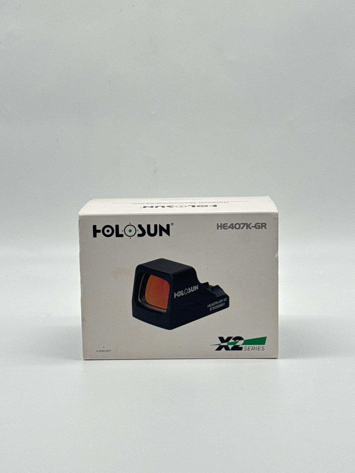 Holosun HE407K-GR X2 Open Reflex Red Dot Sight 6 MOA Black - Used