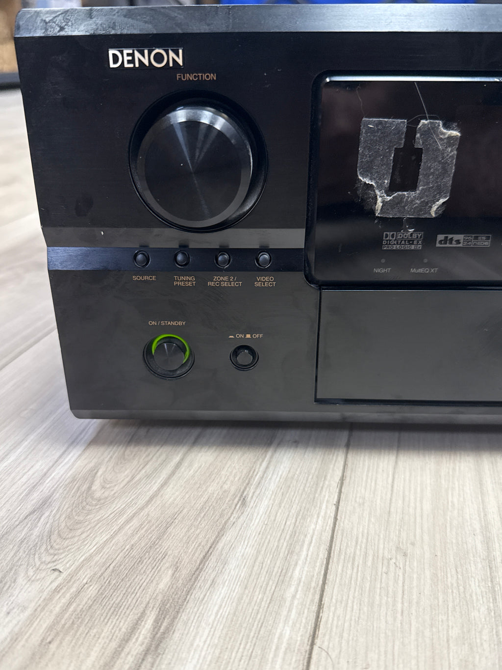 Denon AVR-2807 AL24 7.1 A/V Receiver Black - Used Tested
