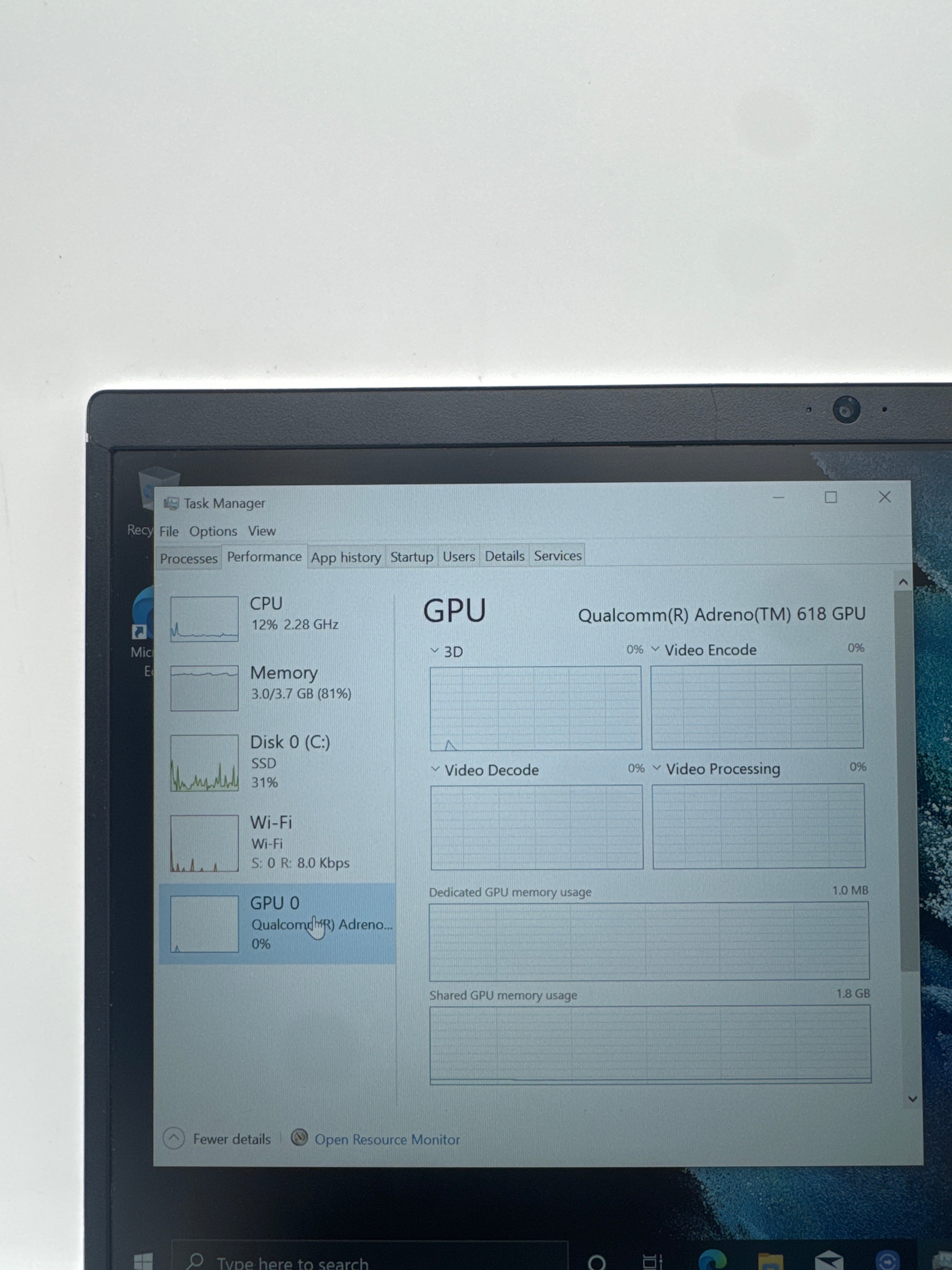 Samsung Galaxy Book Go 14" Snapdragon 7c Gen 2 4GB RAM 128GB SSD - For Parts [READ]