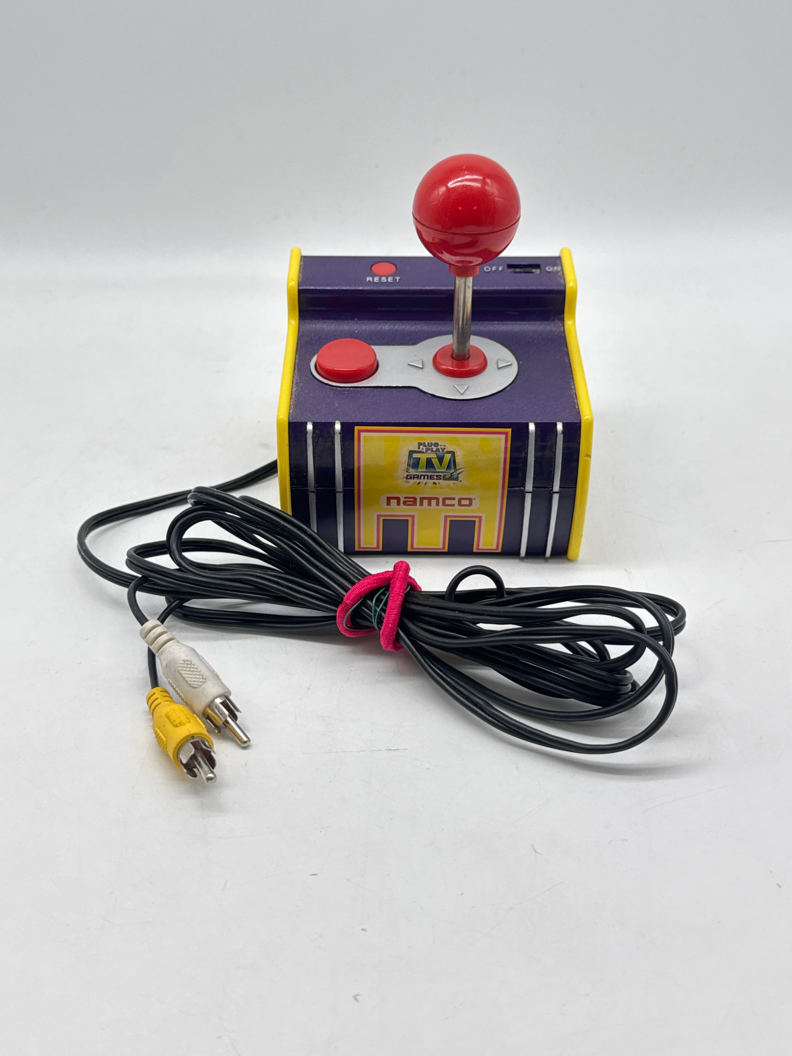 JAKKS Pacific Namco 5-in-1 Plug n Play TV Games Pac-Man Black - Used