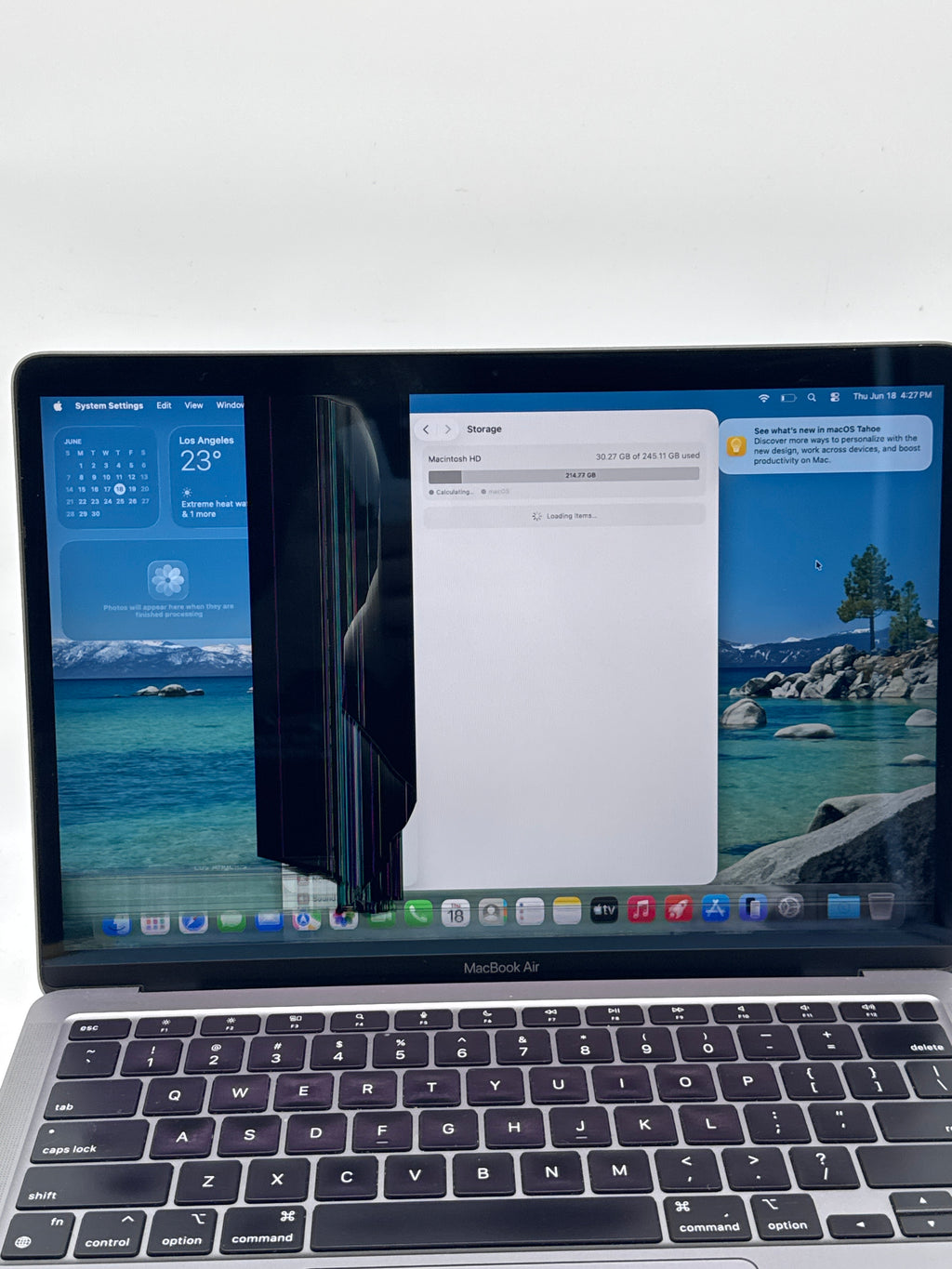 Apple MacBook Air 13" M1 A2337 8GB RAM 256GB SSD - For Parts