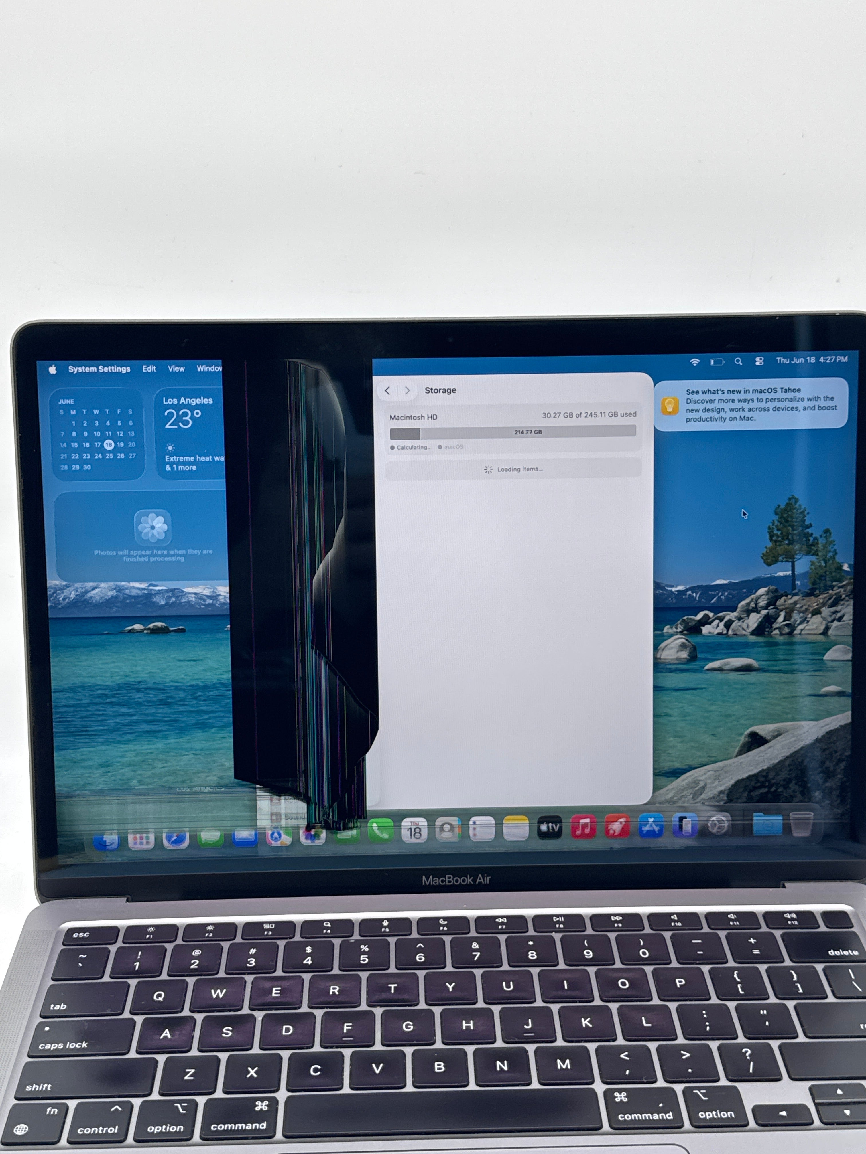 Apple MacBook Air 13" M1 A2337 8GB RAM 256GB SSD - For Parts