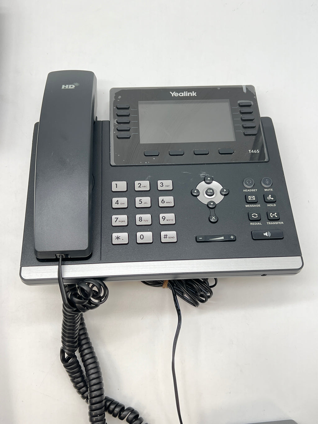 Lot Of 4 Yealink SIP-T46S VoIP IP Business Phone - Used