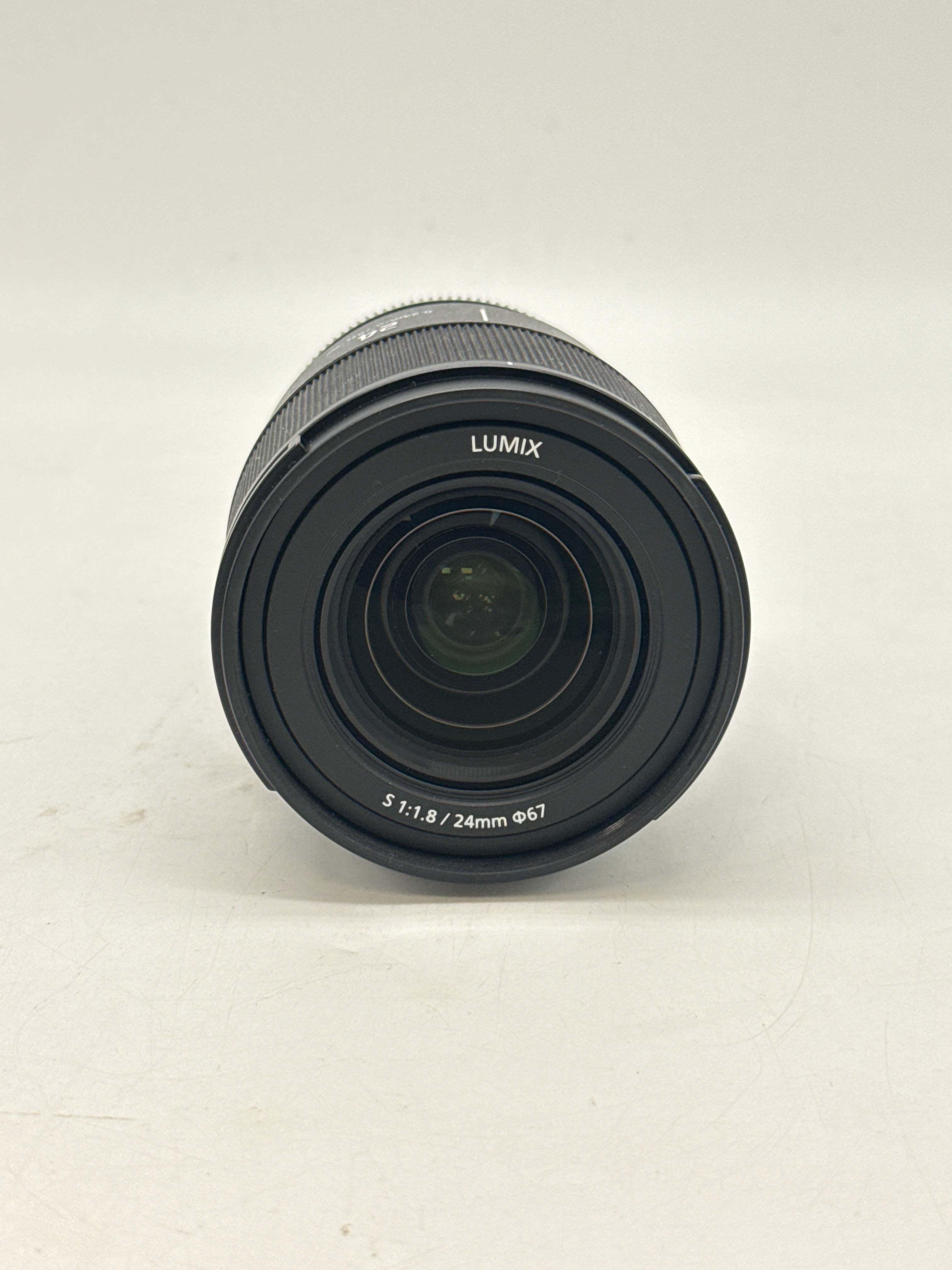 Panasonic Lumix S-S24 S 24mm f/1.8 Full Frame L-Mount Lens - Used with Box