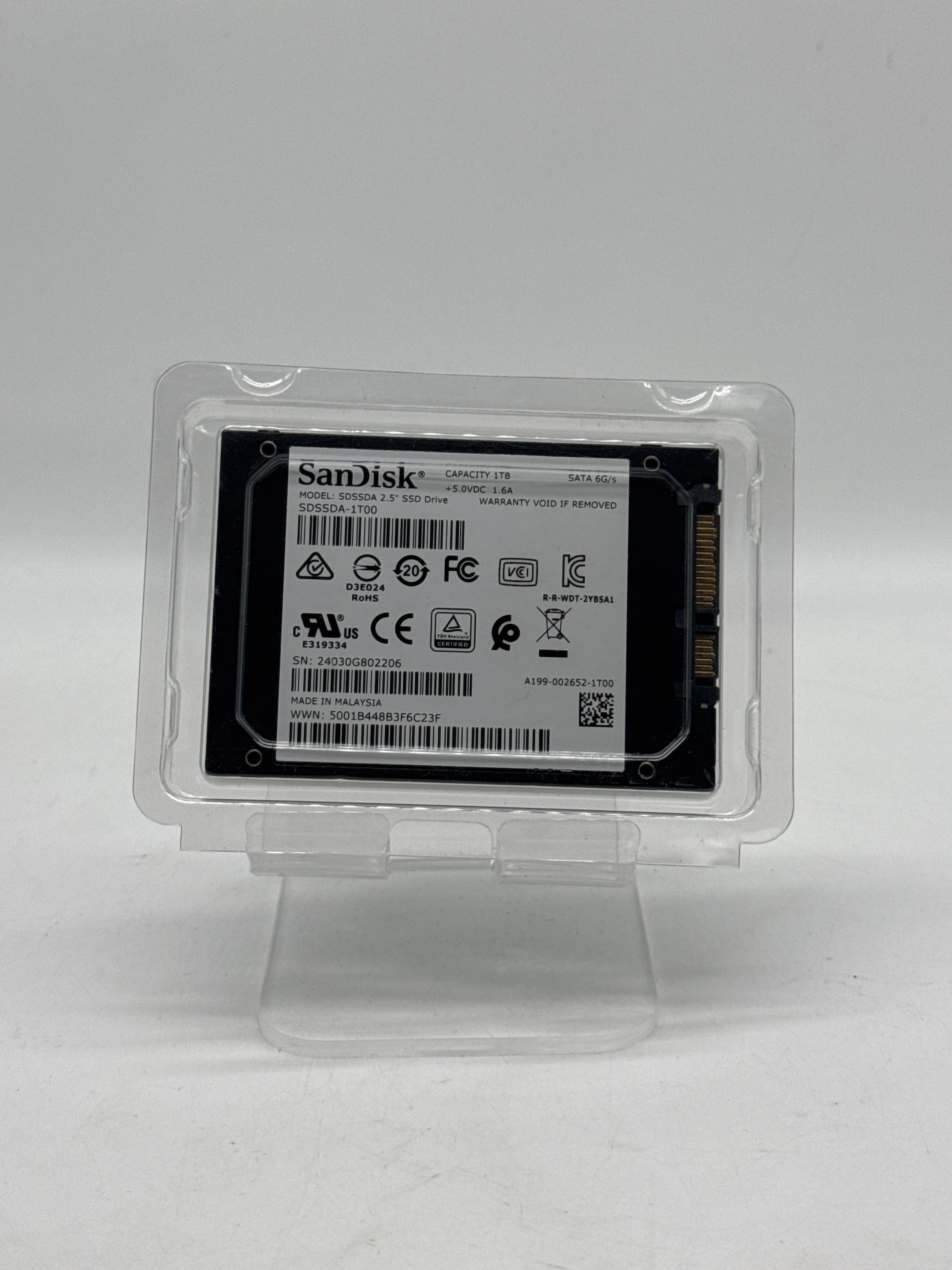 SanDisk SSD Plus 1TB 2.5-inch SATA III Internal SSD SDSSDA-1T00 - New