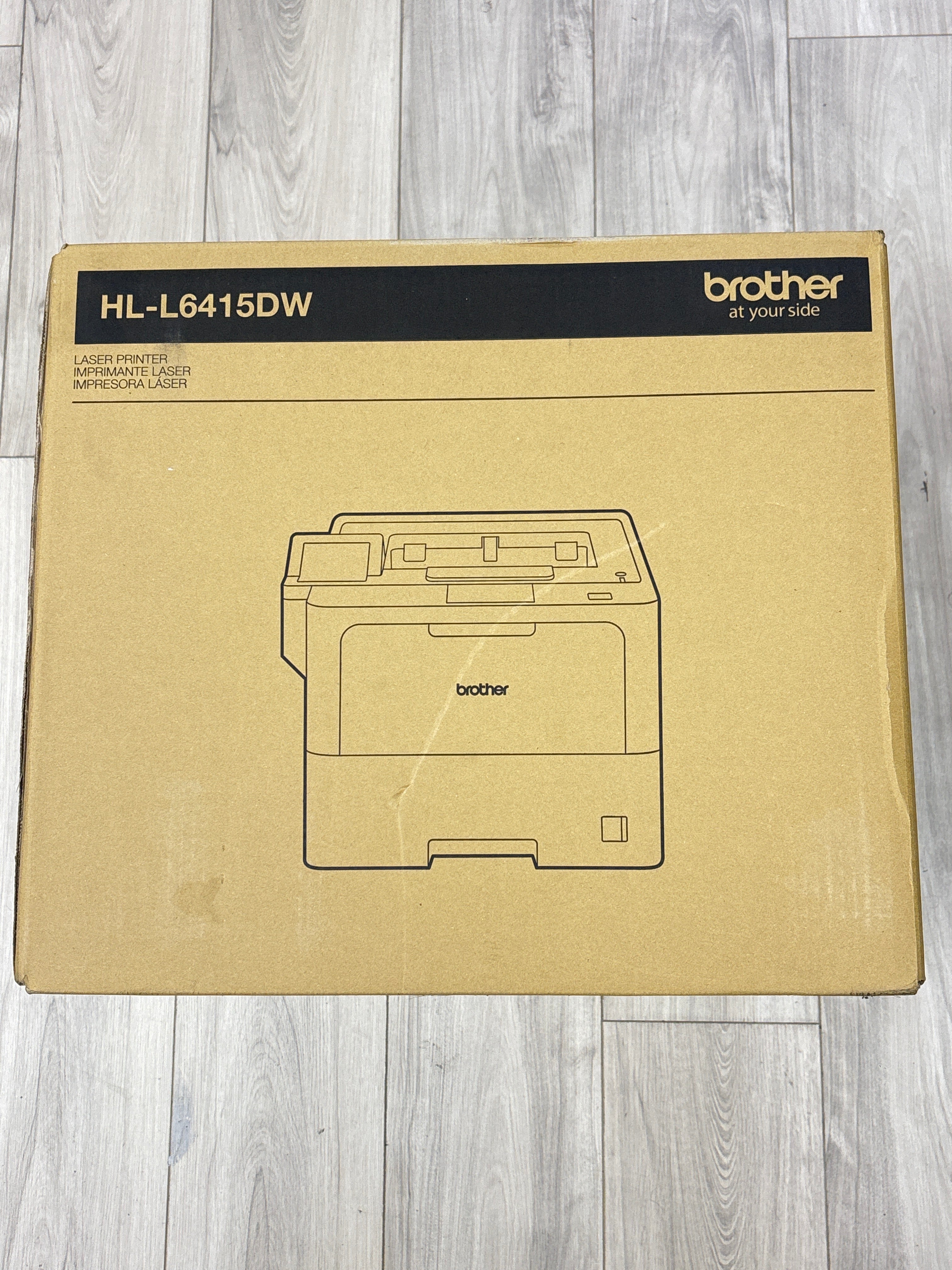 Brother HL-L6415DW Laser Monochrome Printer Wireless White New