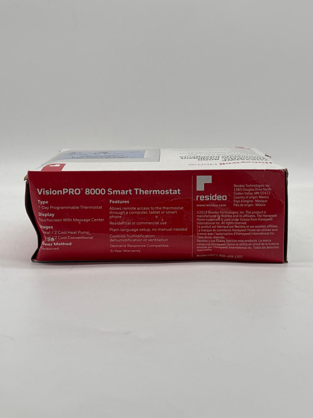 Honeywell TH8321WF VisionPRO 8000 Touchsceen Thermostat White - New in Box