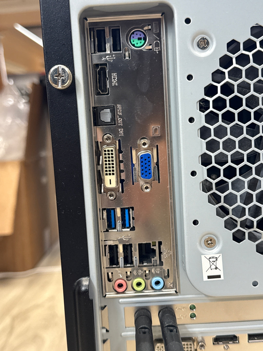 Antec Desktop Computer i7 3rd Gen 16GB RAM 1TB Storage - Used