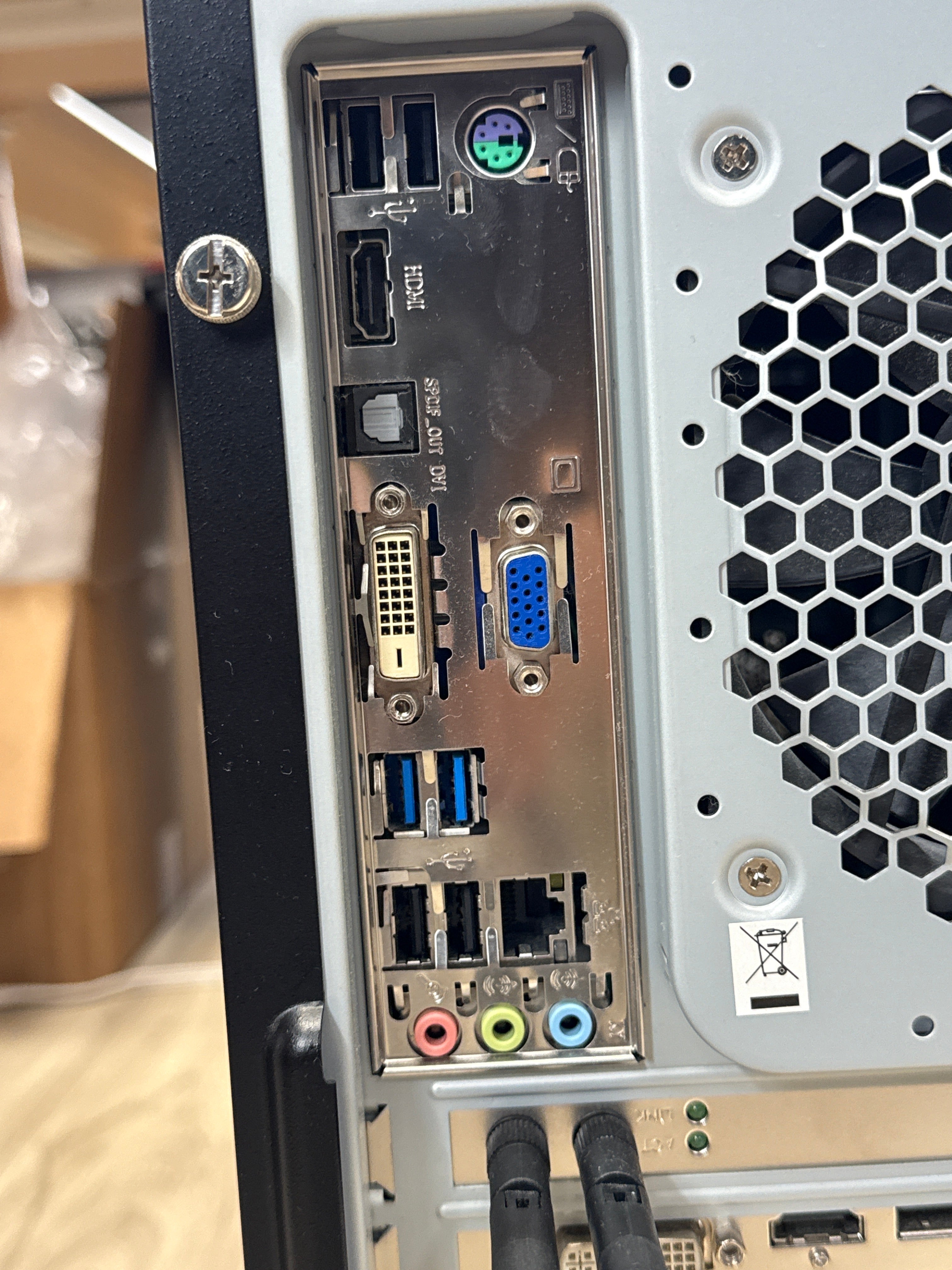 Antec Desktop Computer i7 3rd Gen 16GB RAM 1TB Storage - Used