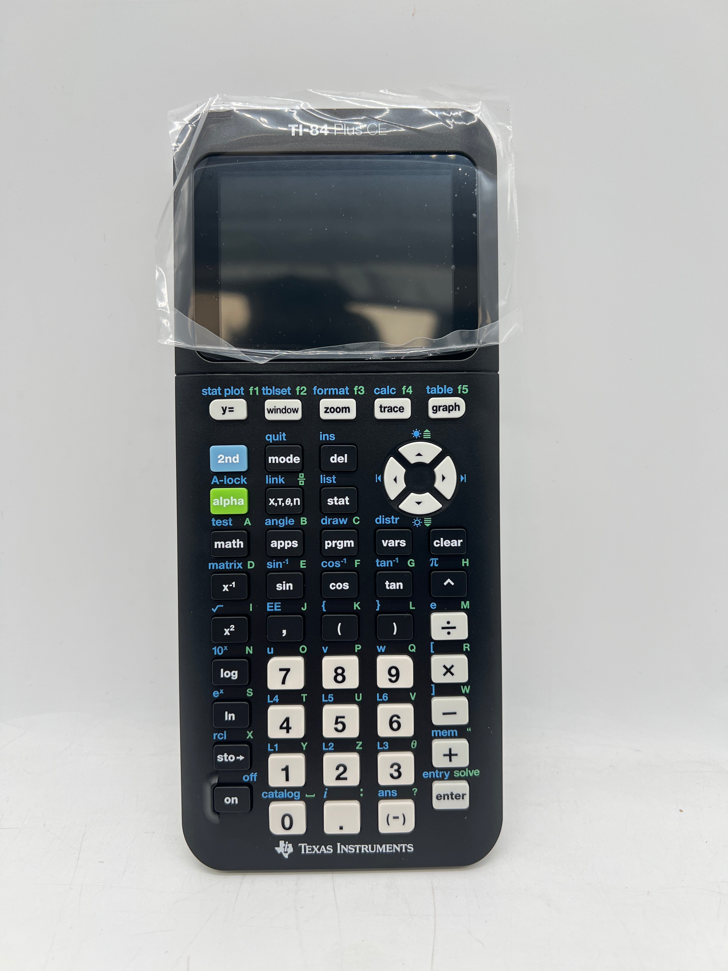 Open Box Texas Instruments TI-84 Plus CE Graphing Calculator - Black
