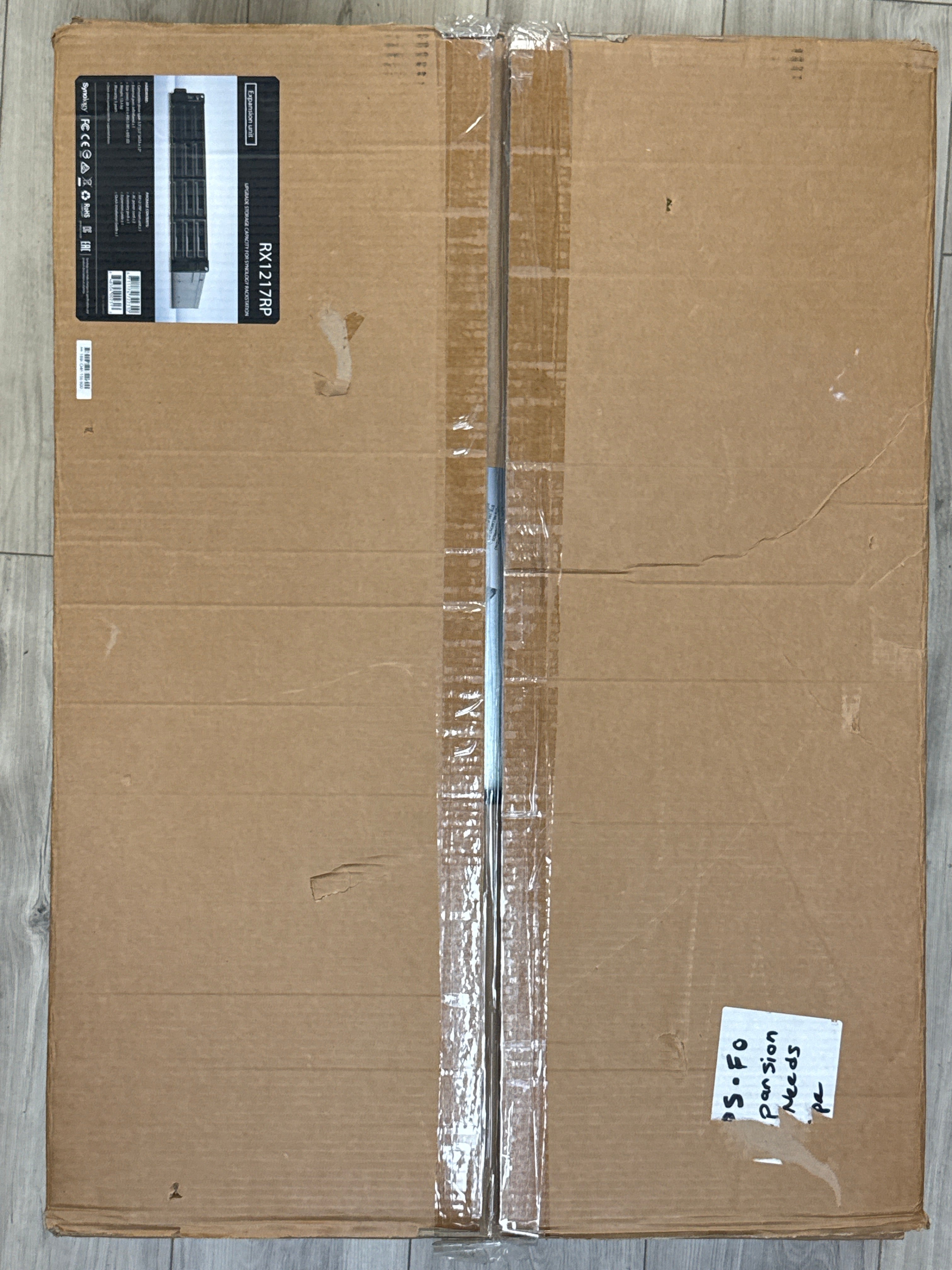 Synology RX1217RP Expansion Unit with 12 x 8TB Seagate IronWolf Pro Drives w/ Box