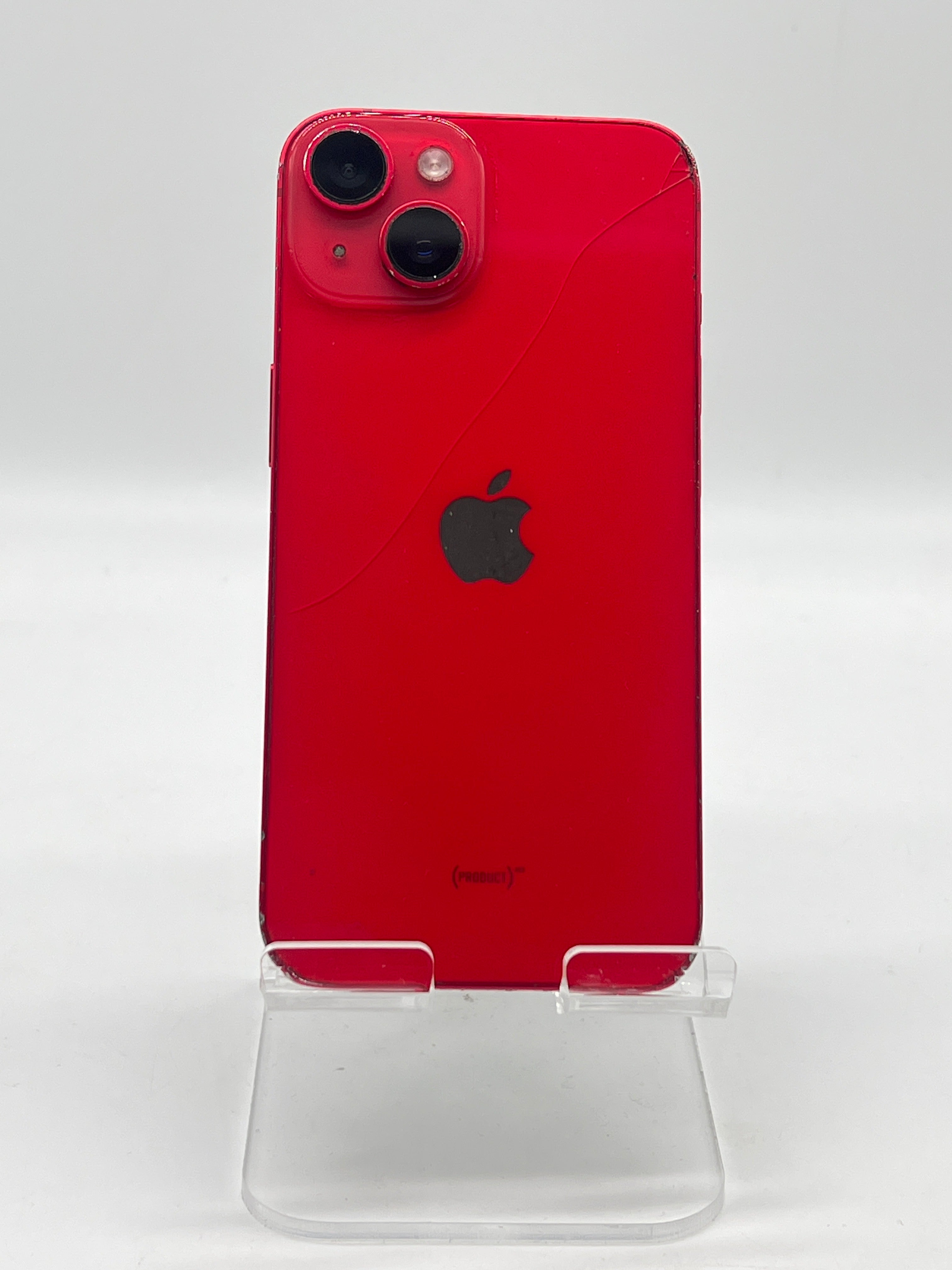 Apple iPhone 14 128GB Unlocked Red - For Parts (Bad Battery, Cracked Back)