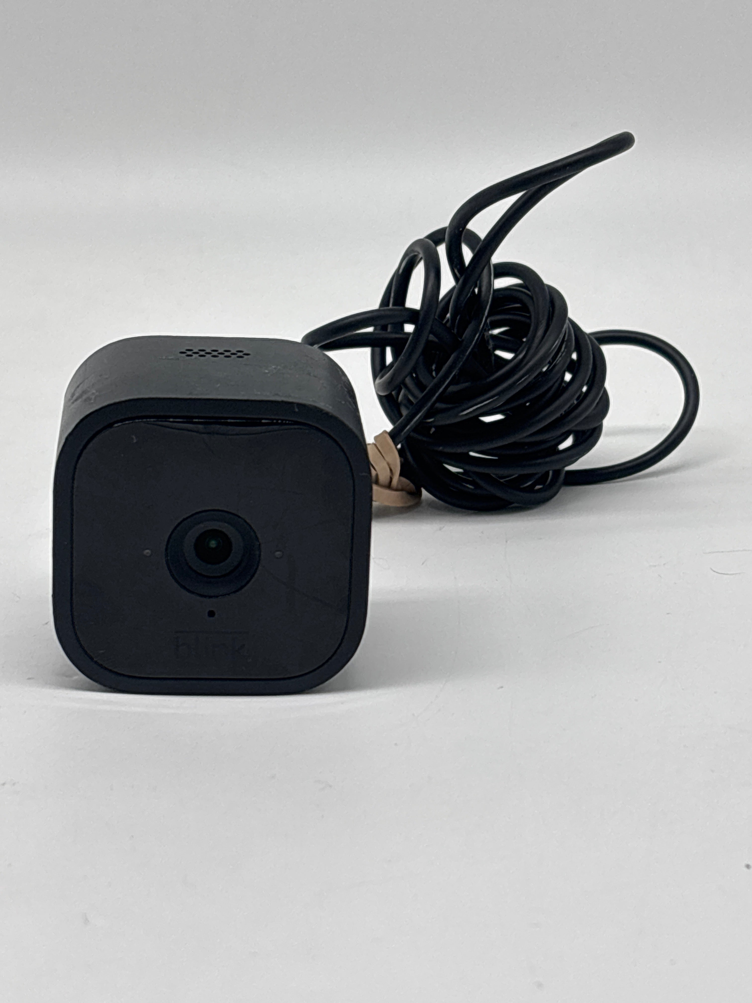 Blink Mini Security Indoor Wired Camera Black - For Parts (Untested)