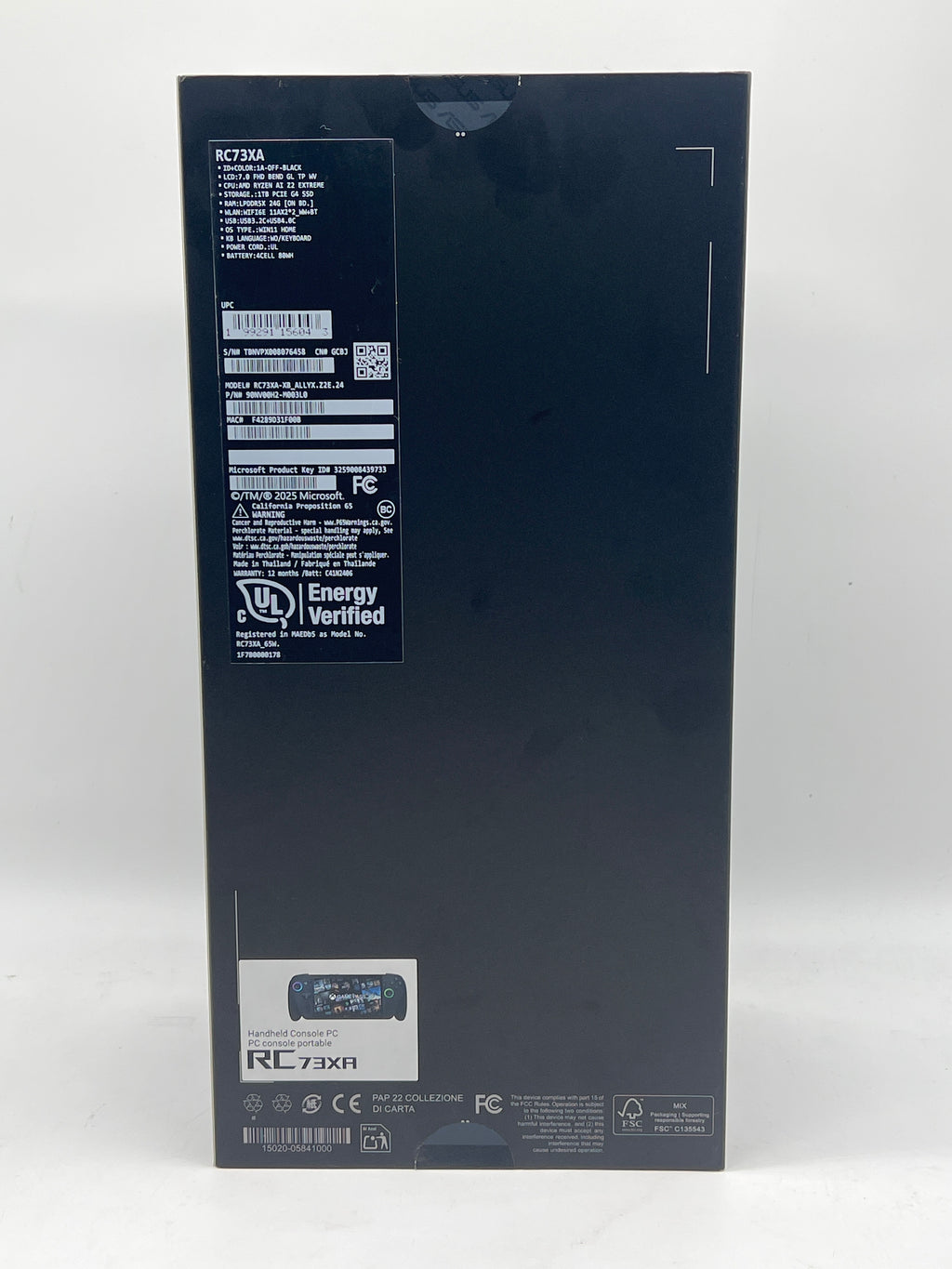 Asus ROG Xbox Ally 7" AMD Ryzen AI Z2 Extreme 24GB RAM 1TB SSD - New in Box