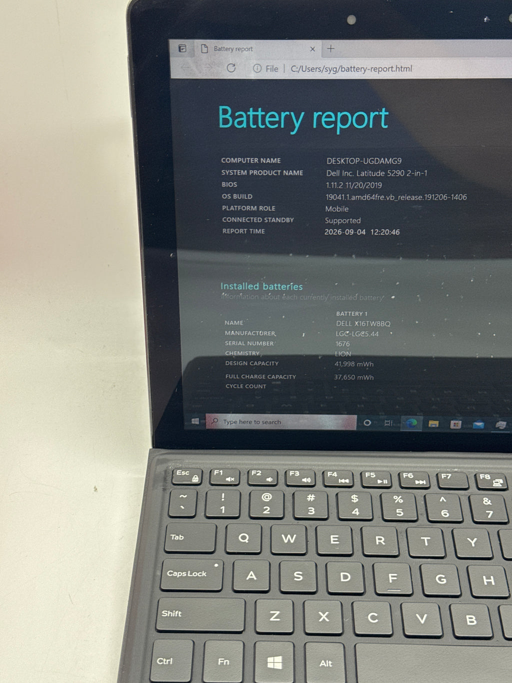 Dell Latitude 5290 2-in-1 12.3" Intel Core i7-8650U 16GB RAM 512GB SSD Black - Used