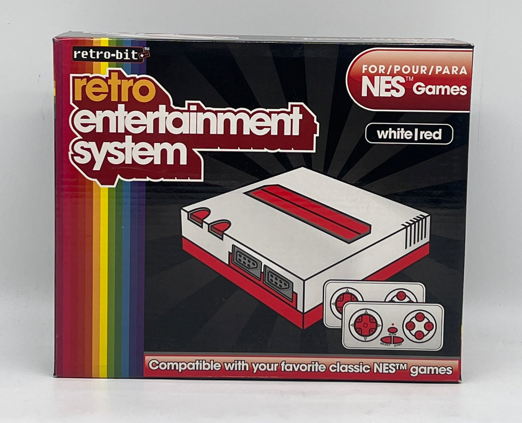 Retro Entertainment System for NES White/Red - New Open Box