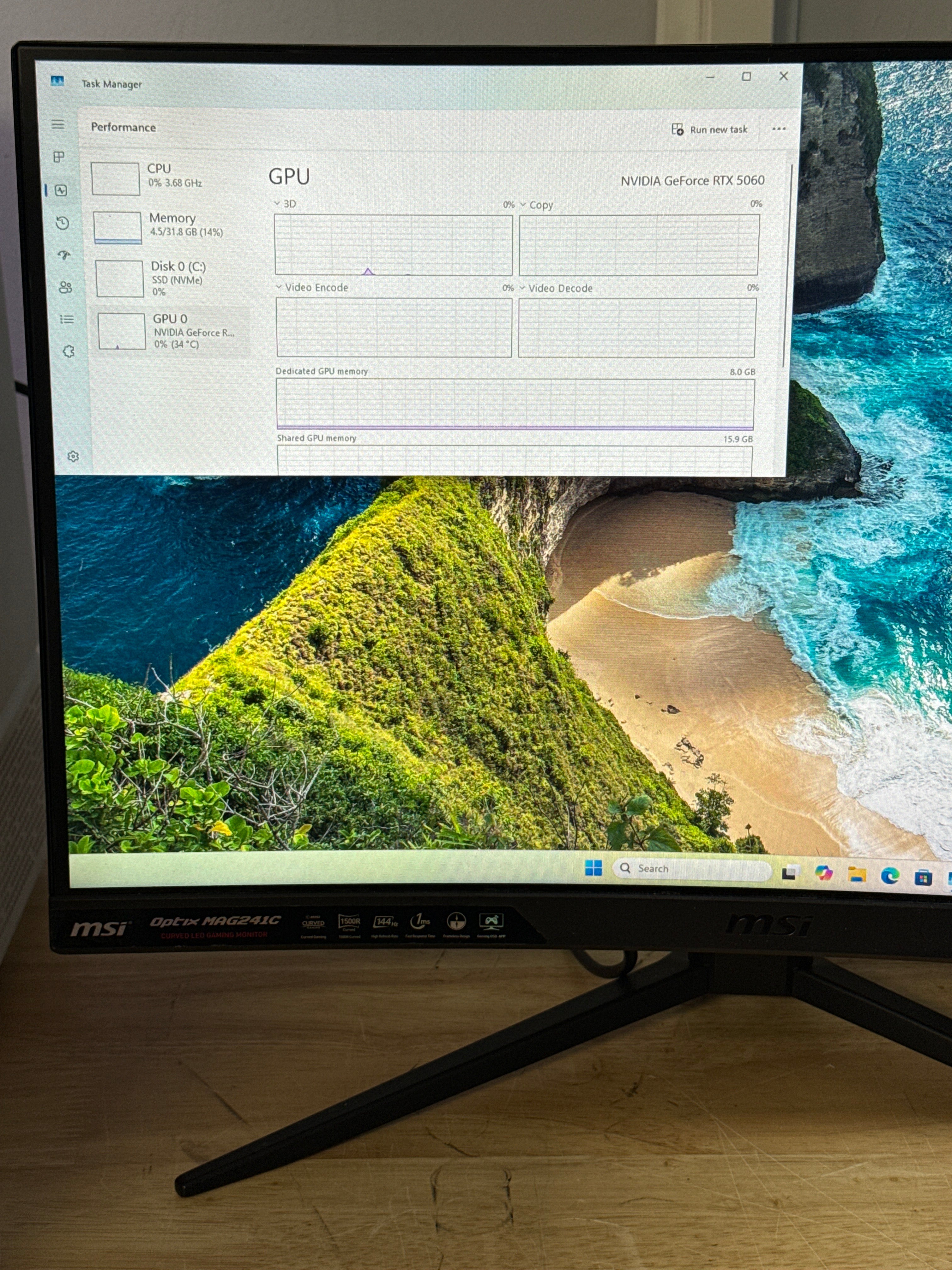 Custom PC Desktop i7-13700F 32GB RAM 1TB SSD RTX 5060