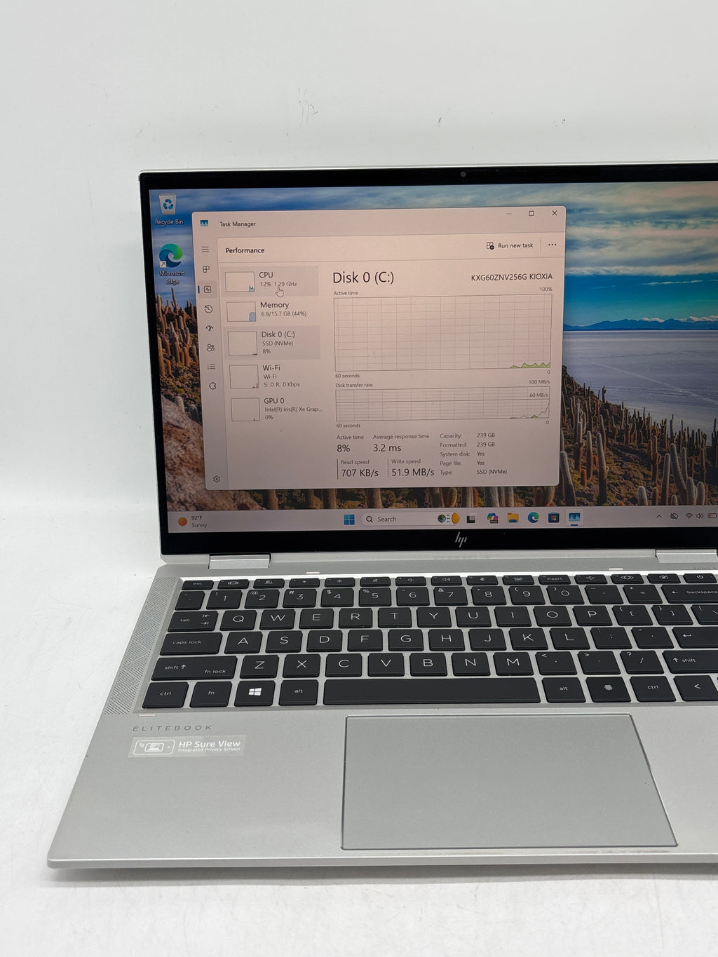 HP EliteBook x360 1040 G8 14" Core i7-1185G7 16GB RAM 512GB SSD - Used