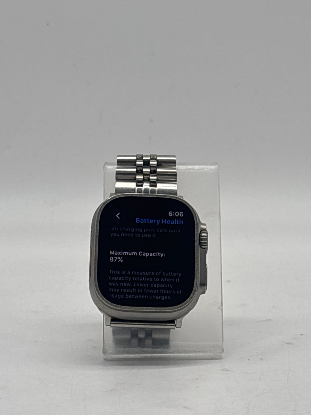 Apple Watch Ultra 49mm GPS + Cellular Titanium Silver - Used