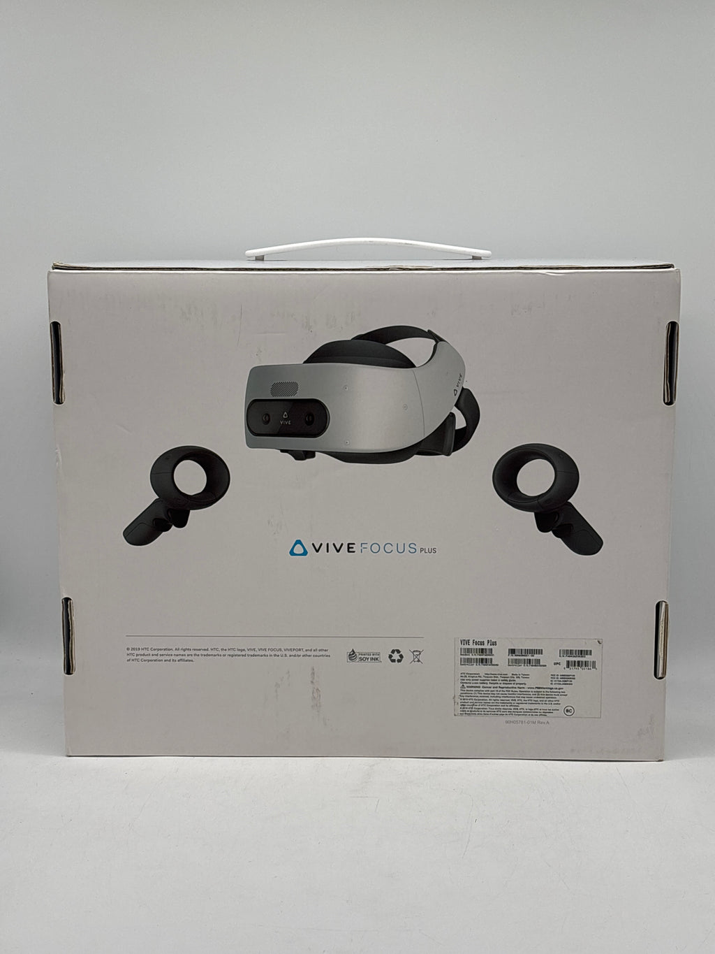 HTC Vive Focus Plus Standalone VR Headset - For Parts (Nose Rim Cracked)