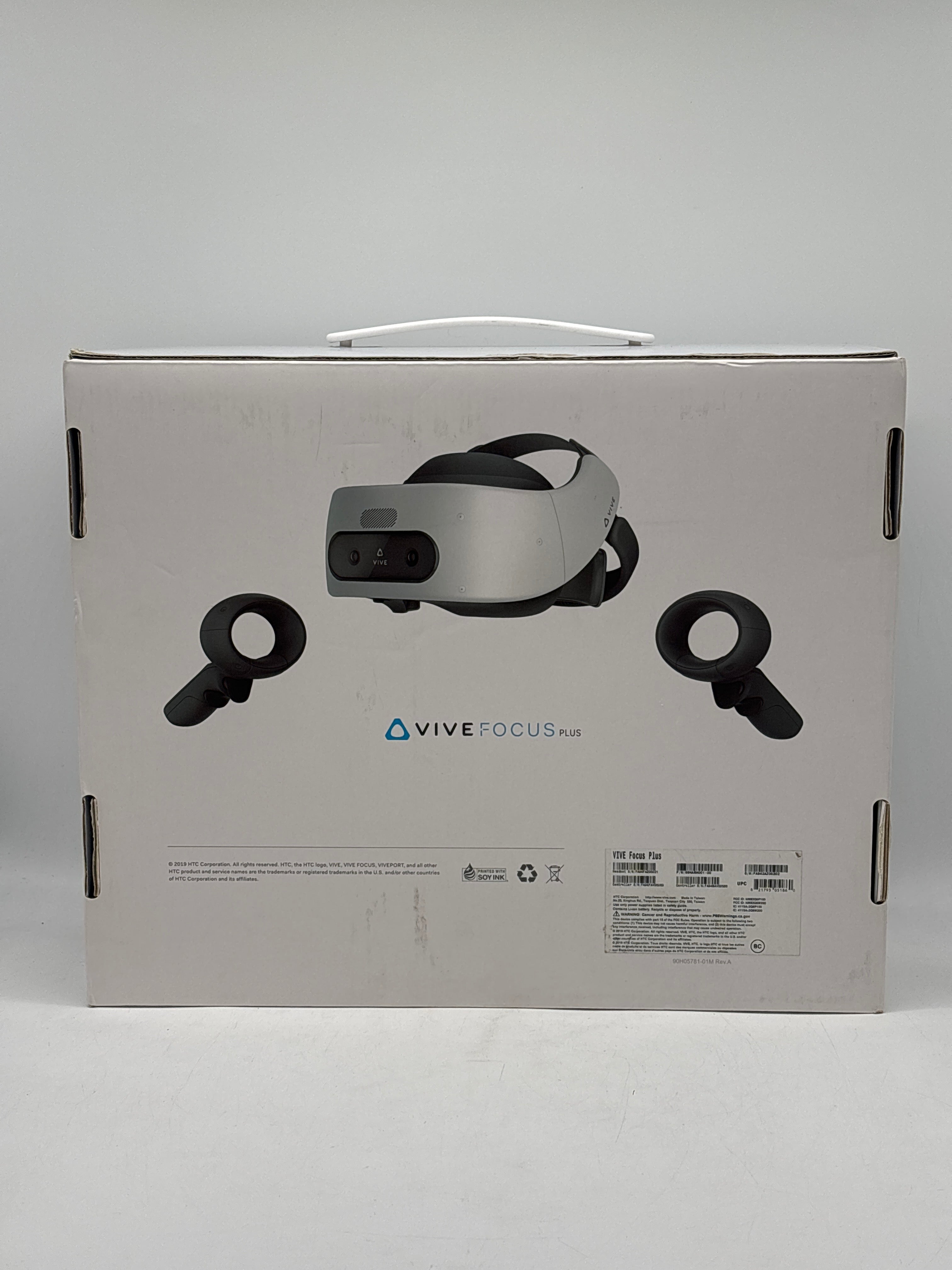 HTC Vive Focus Plus Standalone VR Headset - For Parts (Nose Rim Cracked)