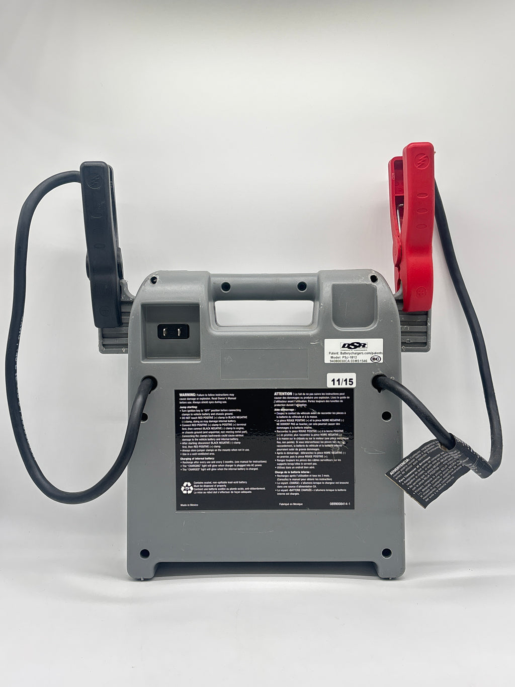 Schumacher Electric DSR ProSeries PSJ-1812 Jump Starter
