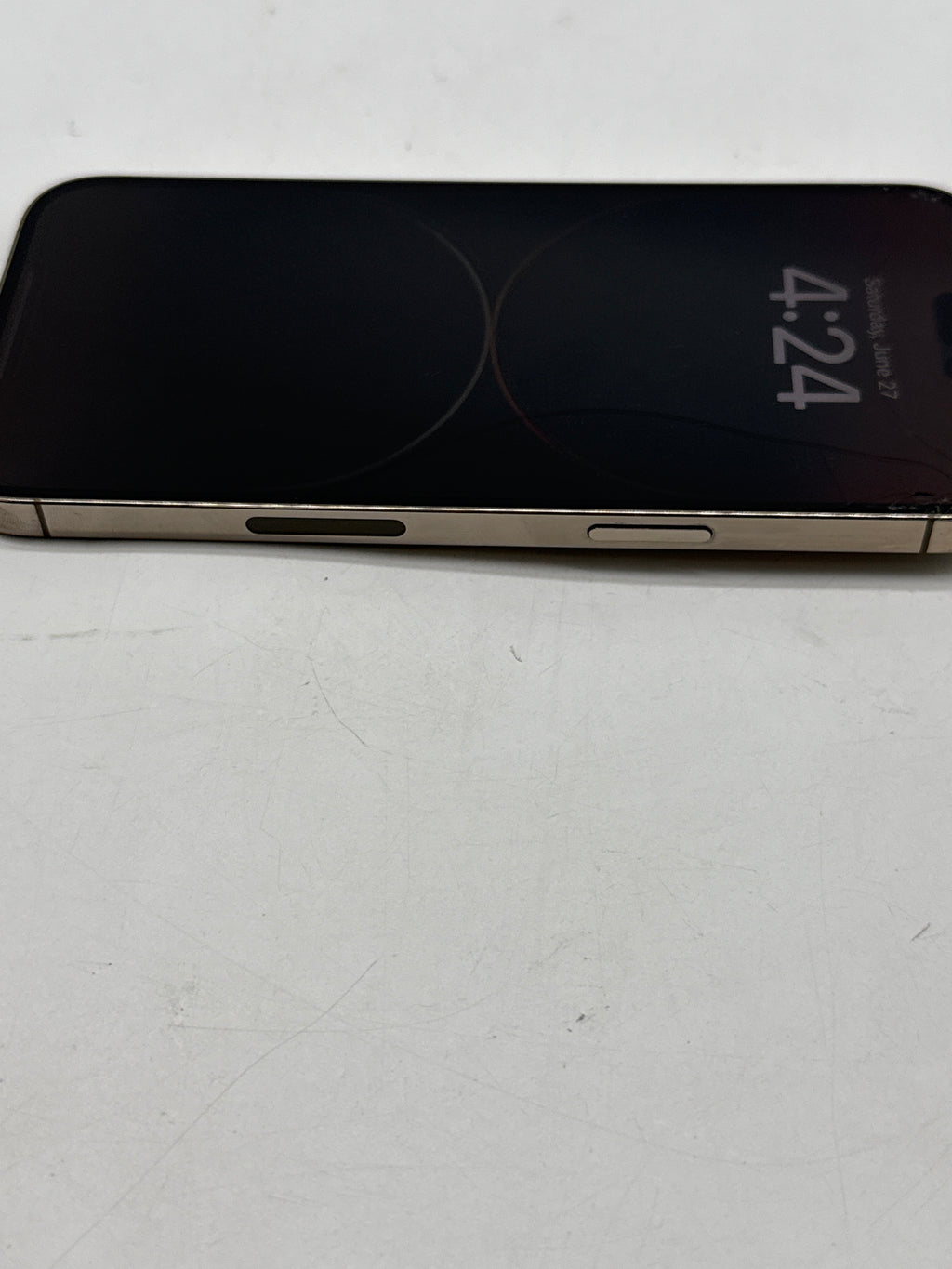 Apple iPhone 14 Pro Max 128GB Unlocked Gold - Cracked Screen