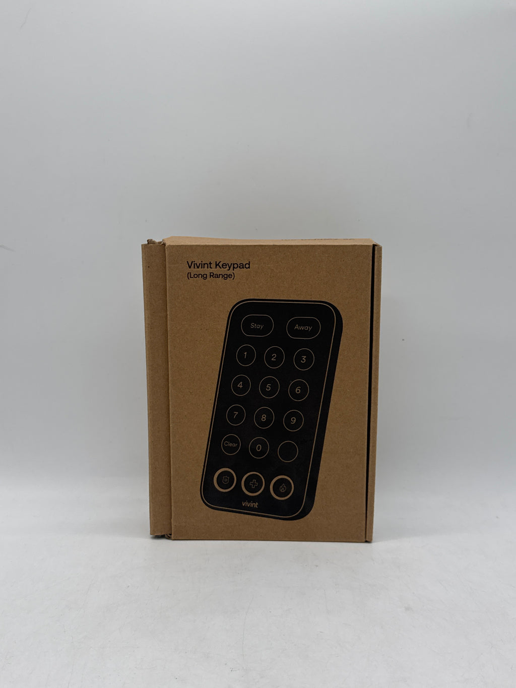 Vivint Home Security Alarm System Keypad – Long Range (VS‑ZWKP01‑001)