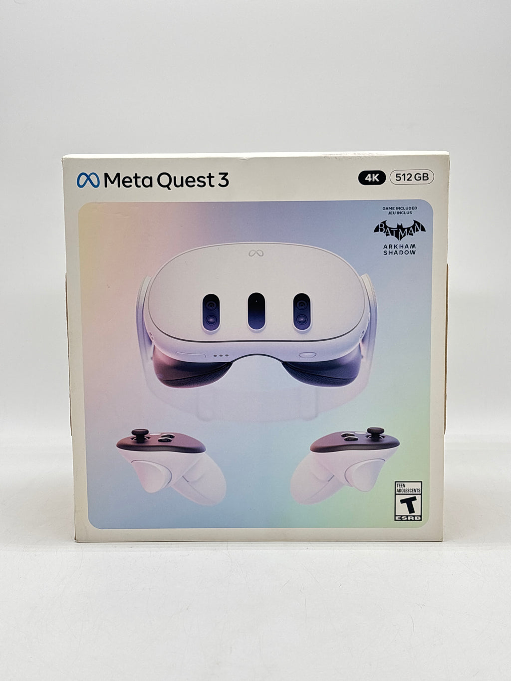 Meta Quest 3 4K 512GB Standalone VR Headset White Used with Box