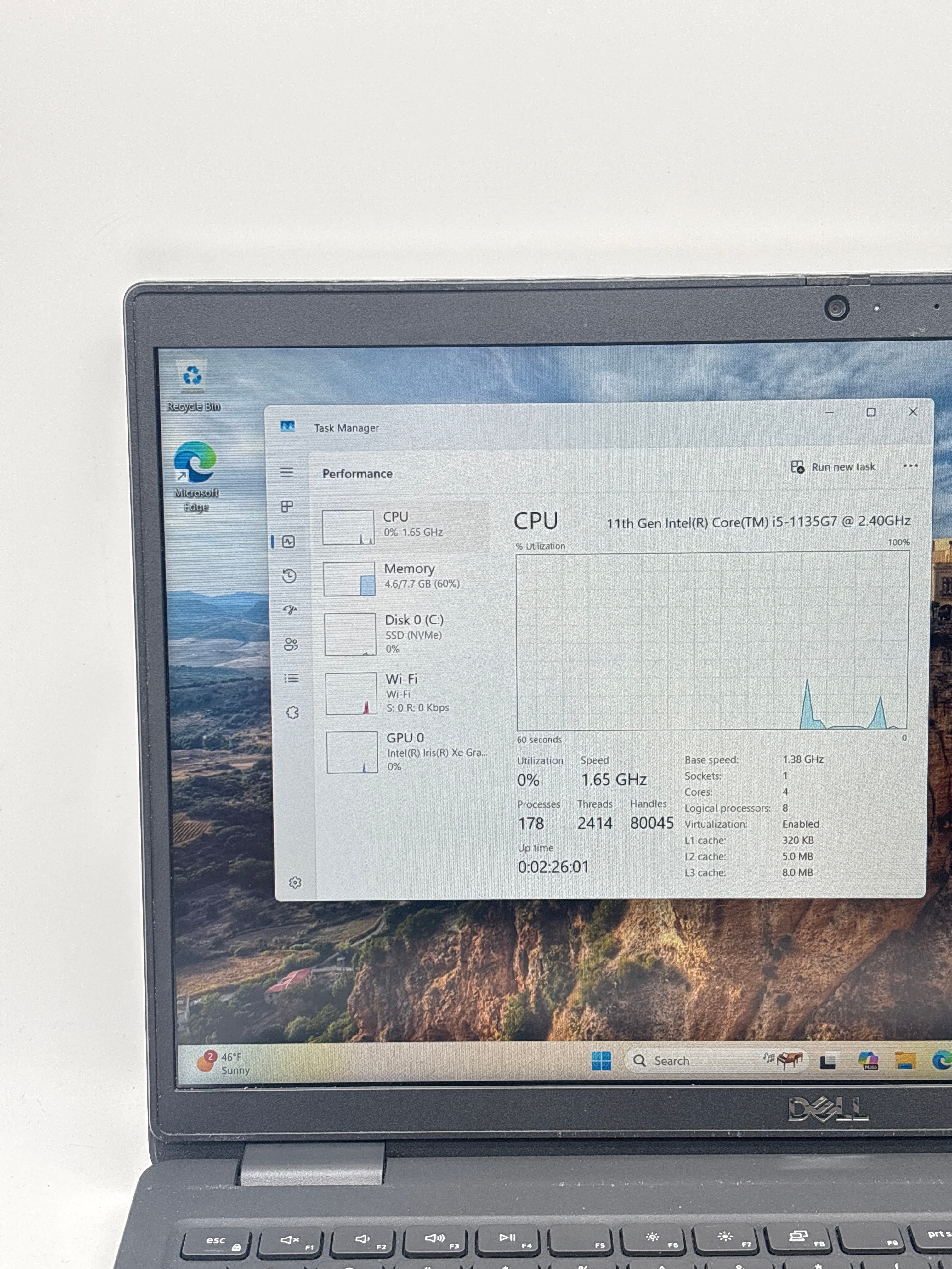 Dell Latitude 3520 i5-1135G7 8GB RAM 256GB SSD