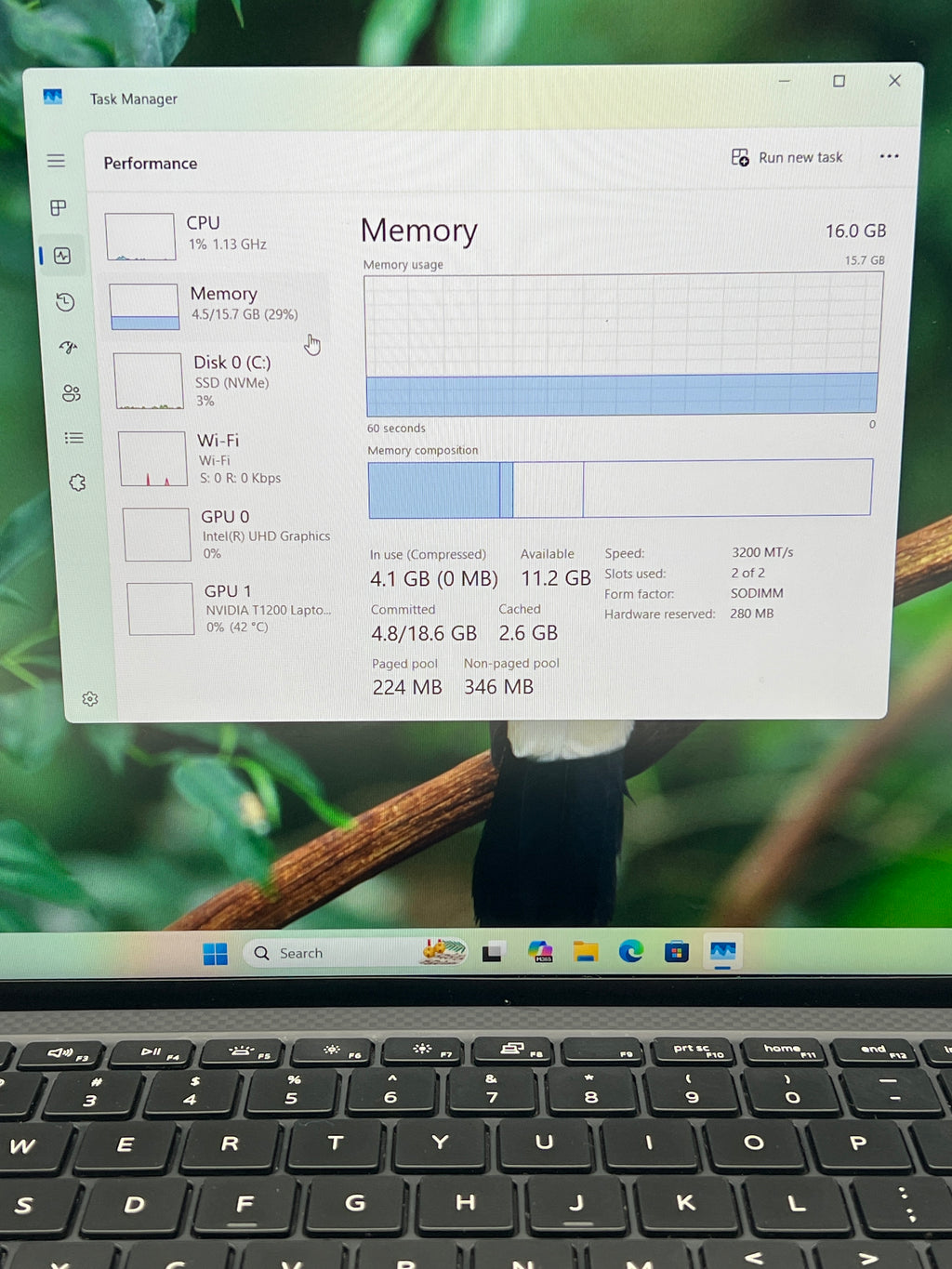 Dell Precision 5560 i7-11850H 16GB RAM 512GB SSD NVIDIA T1200