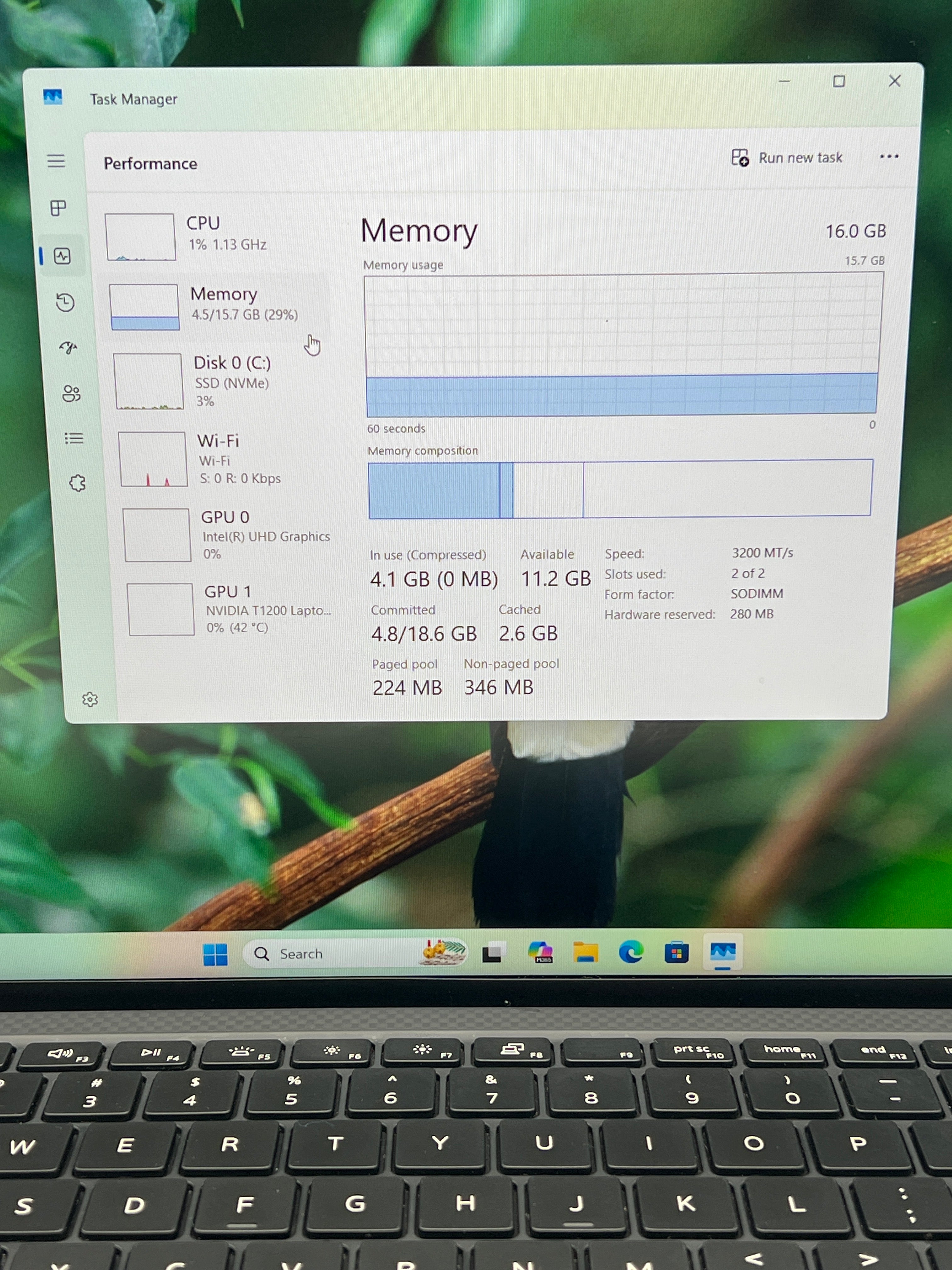 Dell Precision 5560 i7-11850H 16GB RAM 512GB SSD NVIDIA T1200