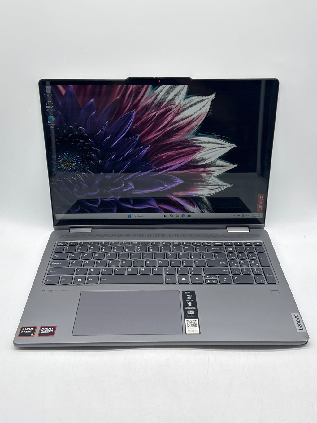 Lenovo Yoga 2-in-1 16AHP9 16" Ryzen 5 8640HS 8GB RAM 512GB SSD Gray - READ