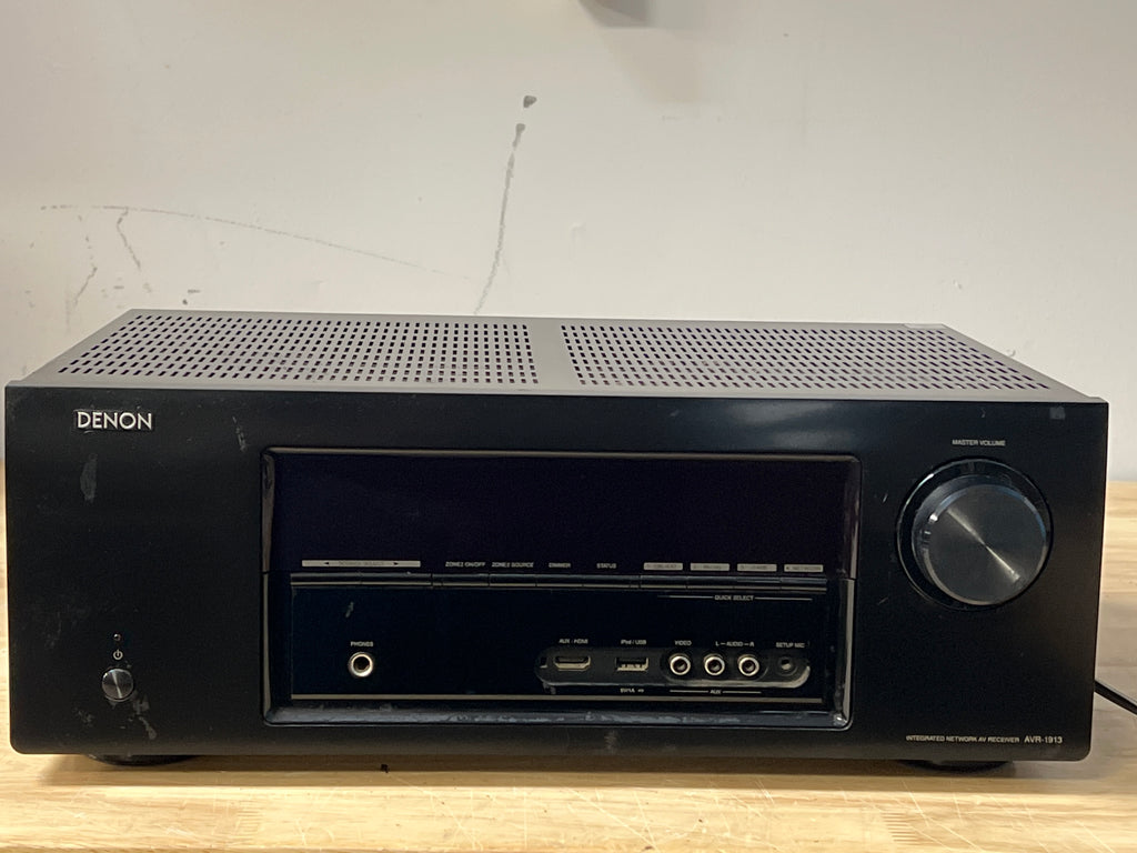 Denon AVR-1913 AV Receiver 7.1 Channel HDMI Black - For Parts