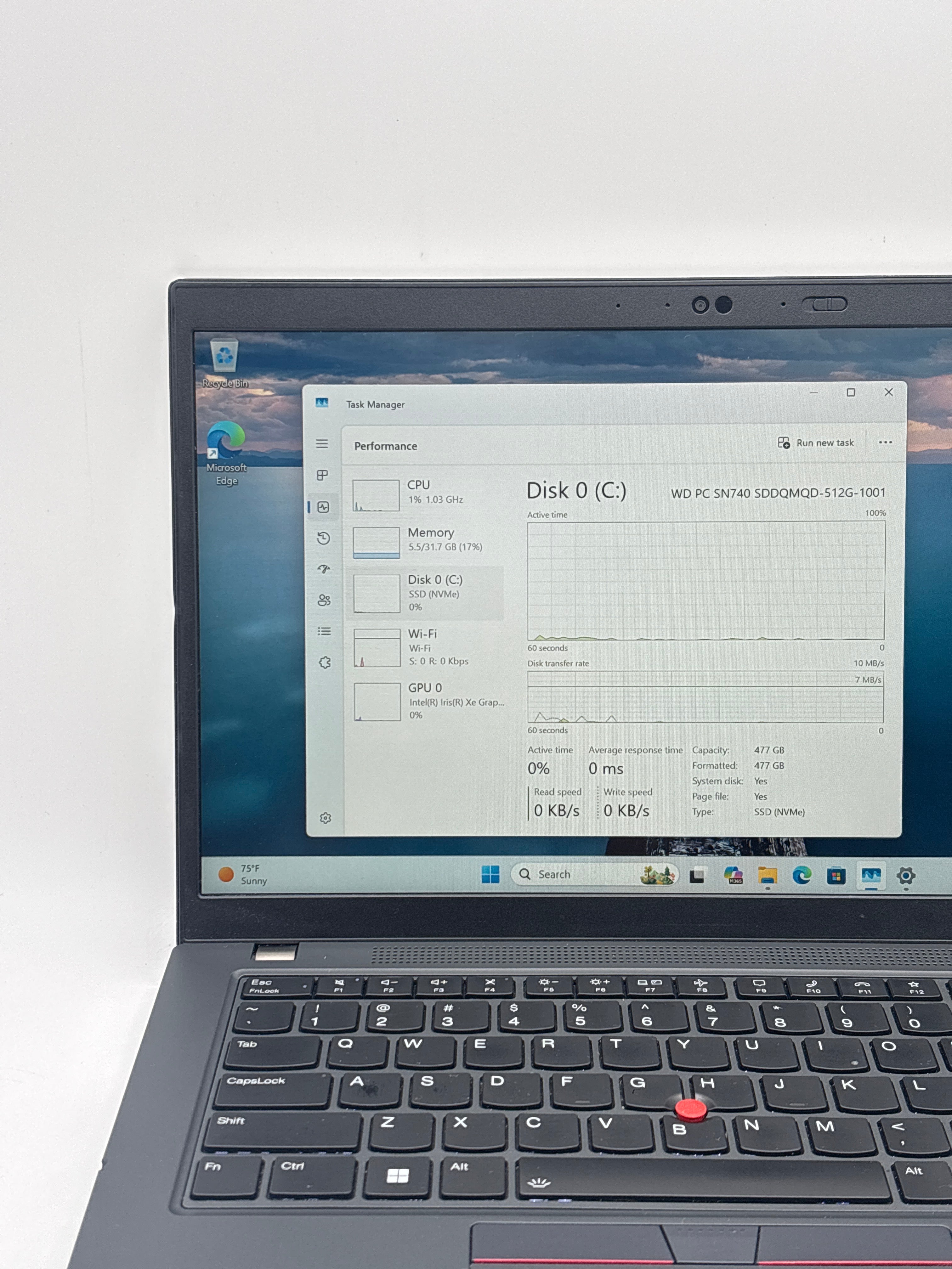 Lenovo Thinkpad L14 Gen 3 i7-1260P 32GB RAM 512GB SSD