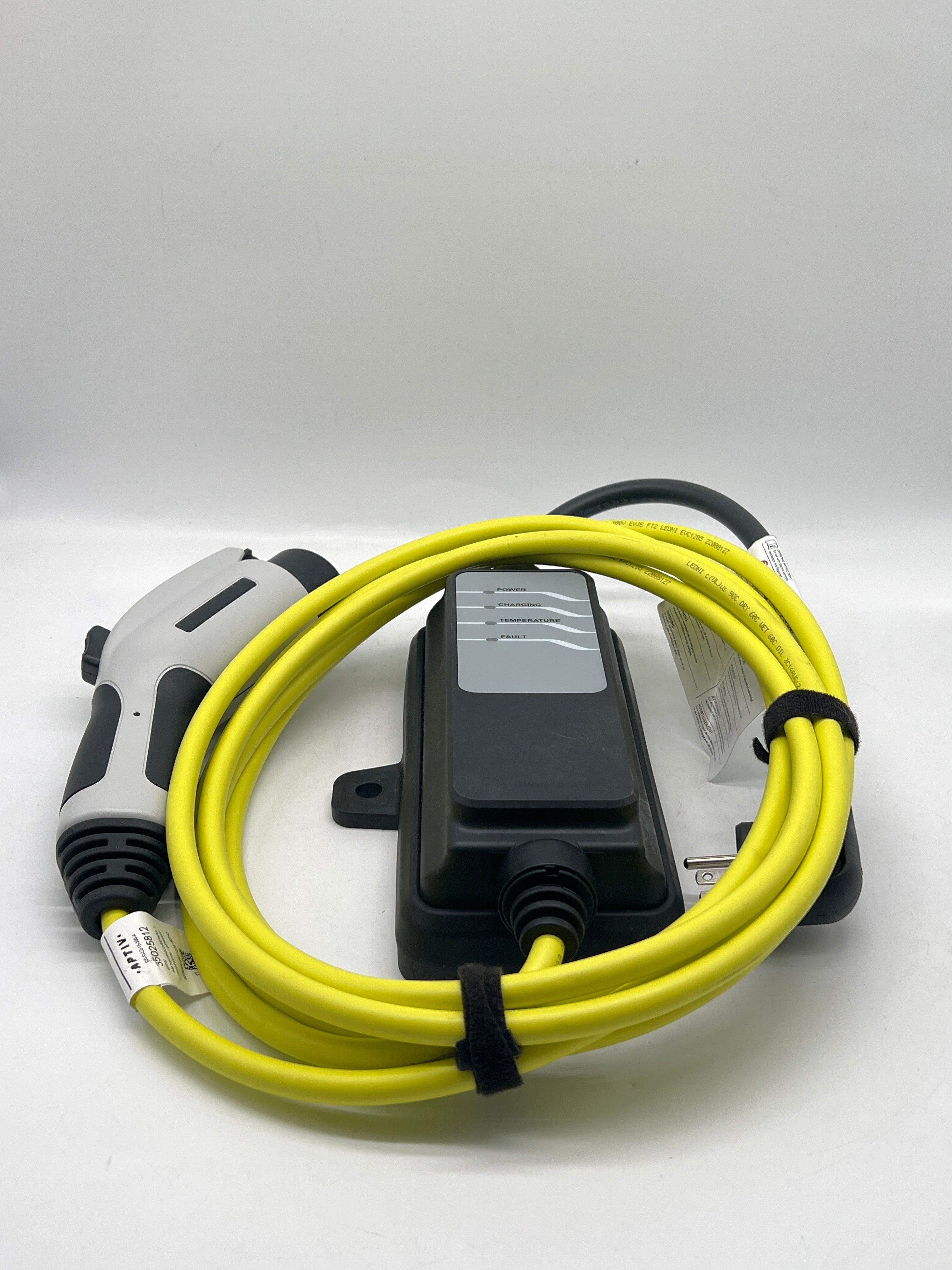 Aptiv J1772 Level 1 EV Charging Cable 120V Portable Yellow - Used