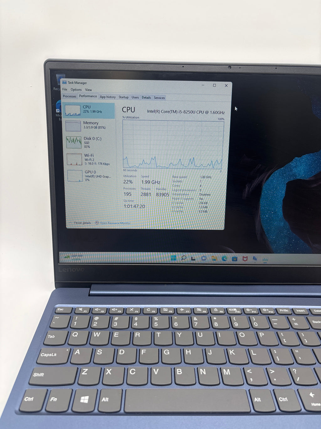 Lenovo IdeaPad 330S-15IKB  i5-8250U 4GB RAM 1TB SSD - Used