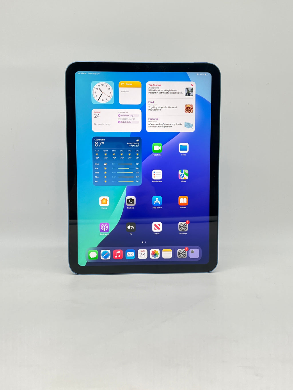 Apple iPad 11th Gen A16 128GB Wi-Fi Blue - Used