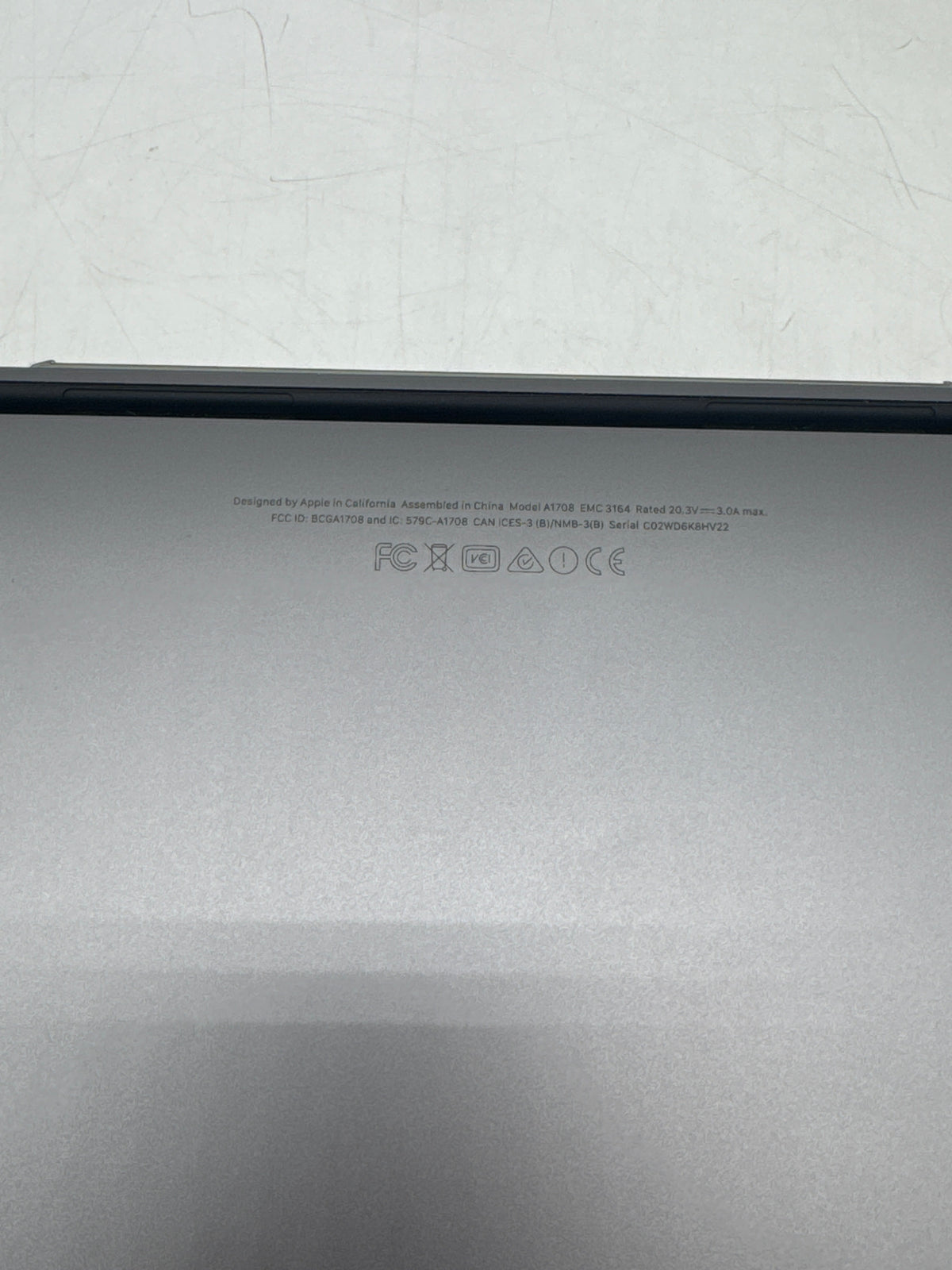 Apple MacBook Pro 13" A1708 2017 i5 8GB RAM 128GB SSD - Used